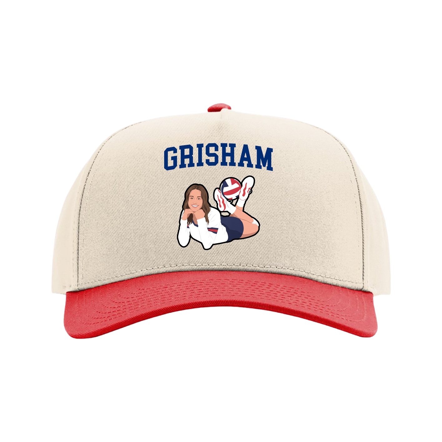 Full Fabric Five-Panel Champ Cap