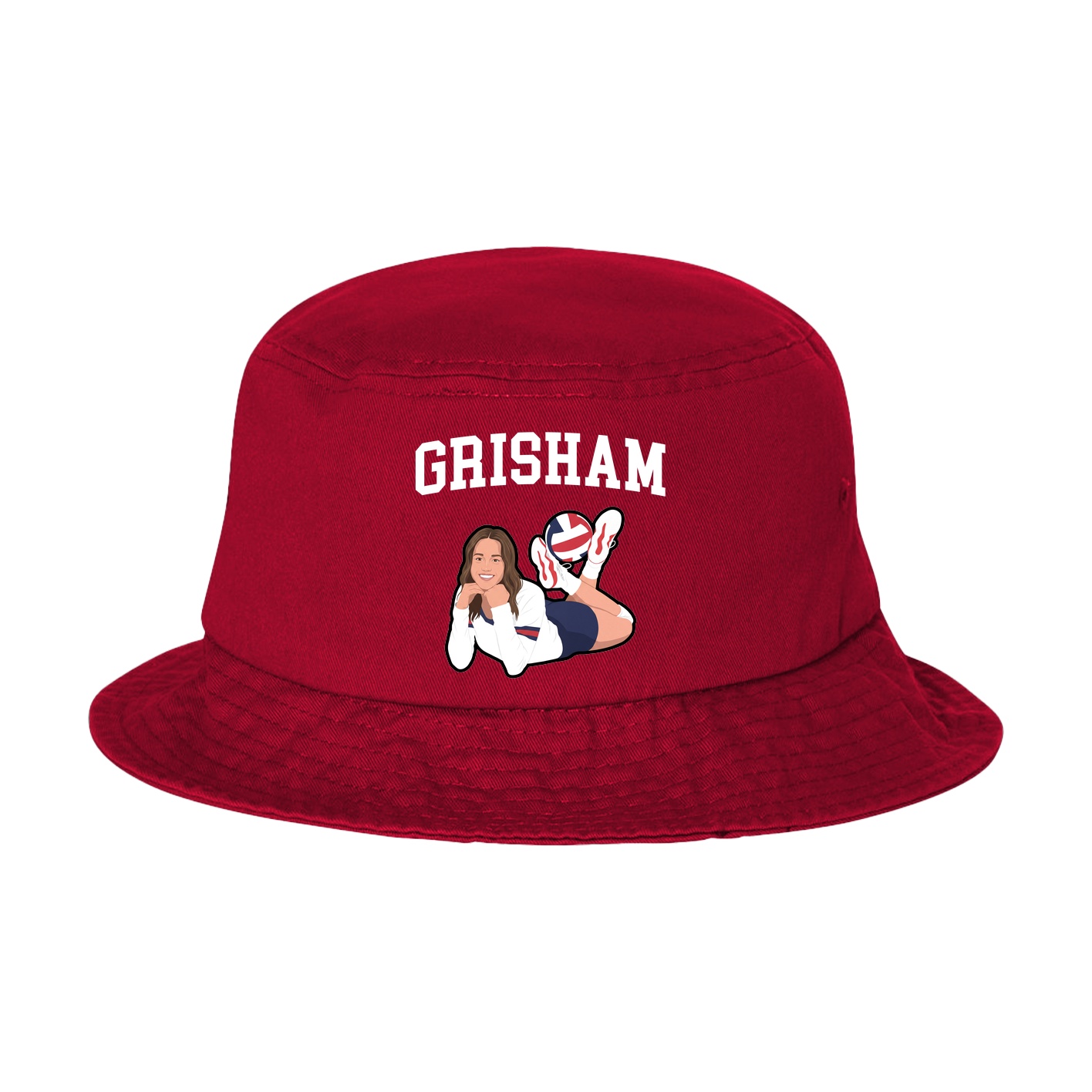 Bucket Cap — Shirsey in Red