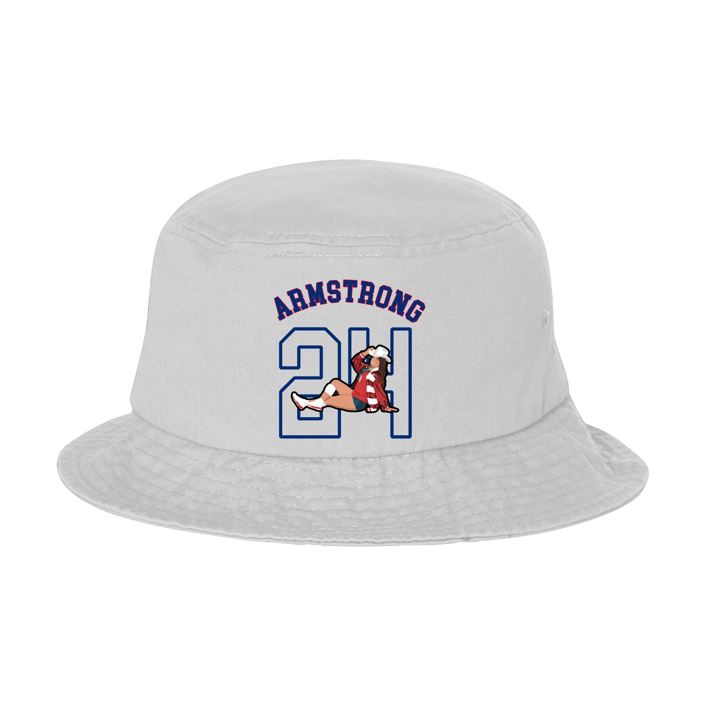 Bucket Cap — Shirsey Arch in White