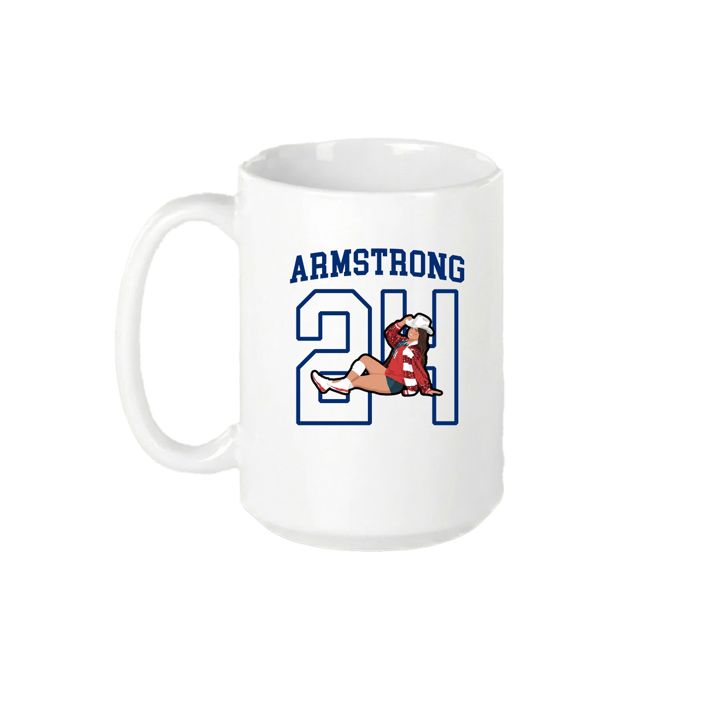 15oz Coffee Mug — Shirsey in White
