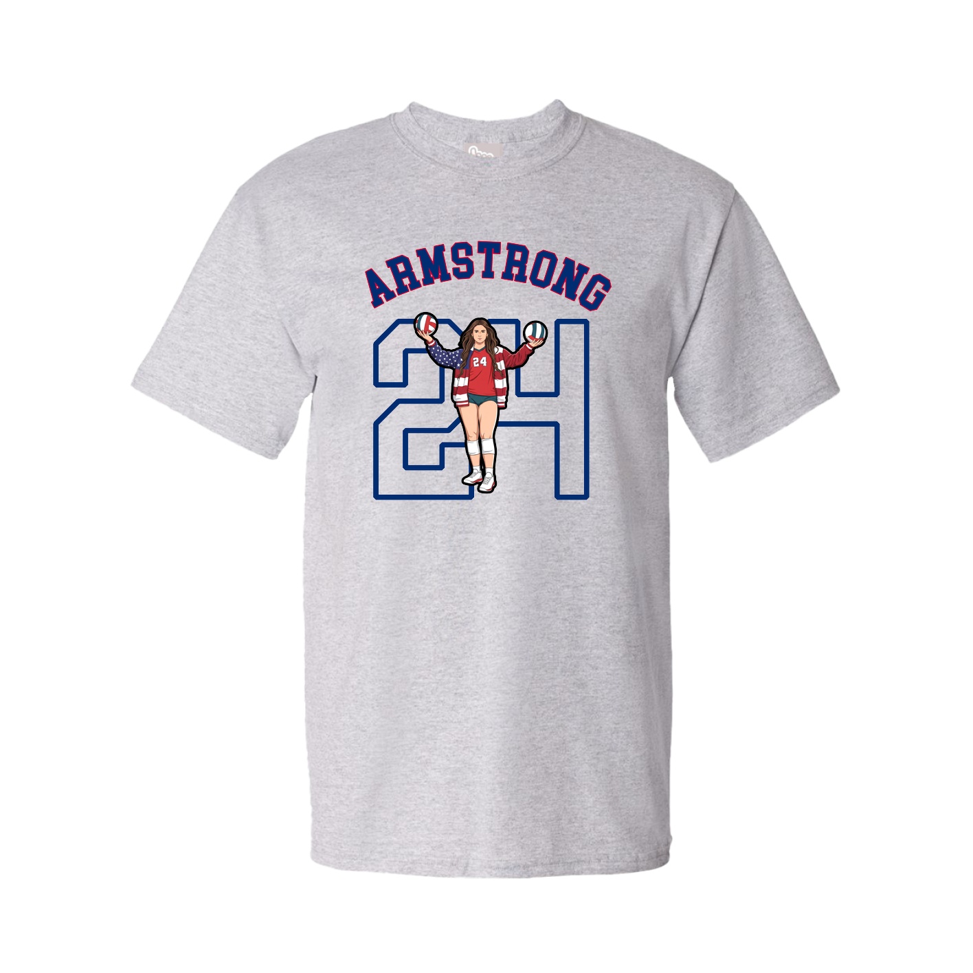 Youth Tee — Shirsey Arch in Grey