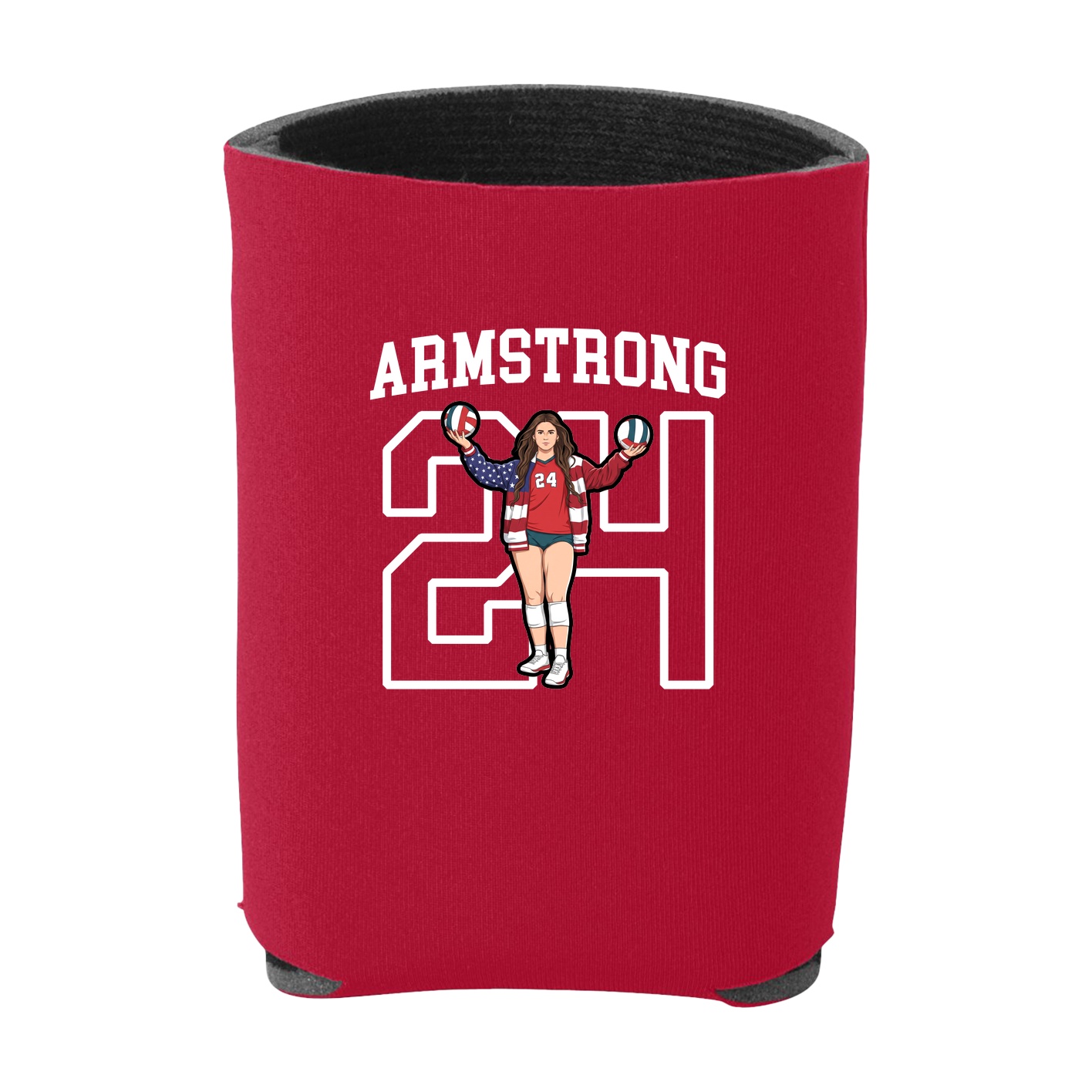 Can Holder — Shirsey in Red