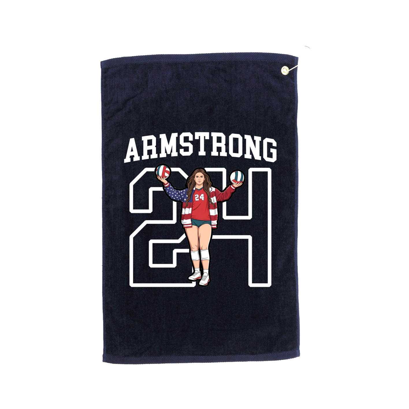 Golf Towel — Shirsey in Navy