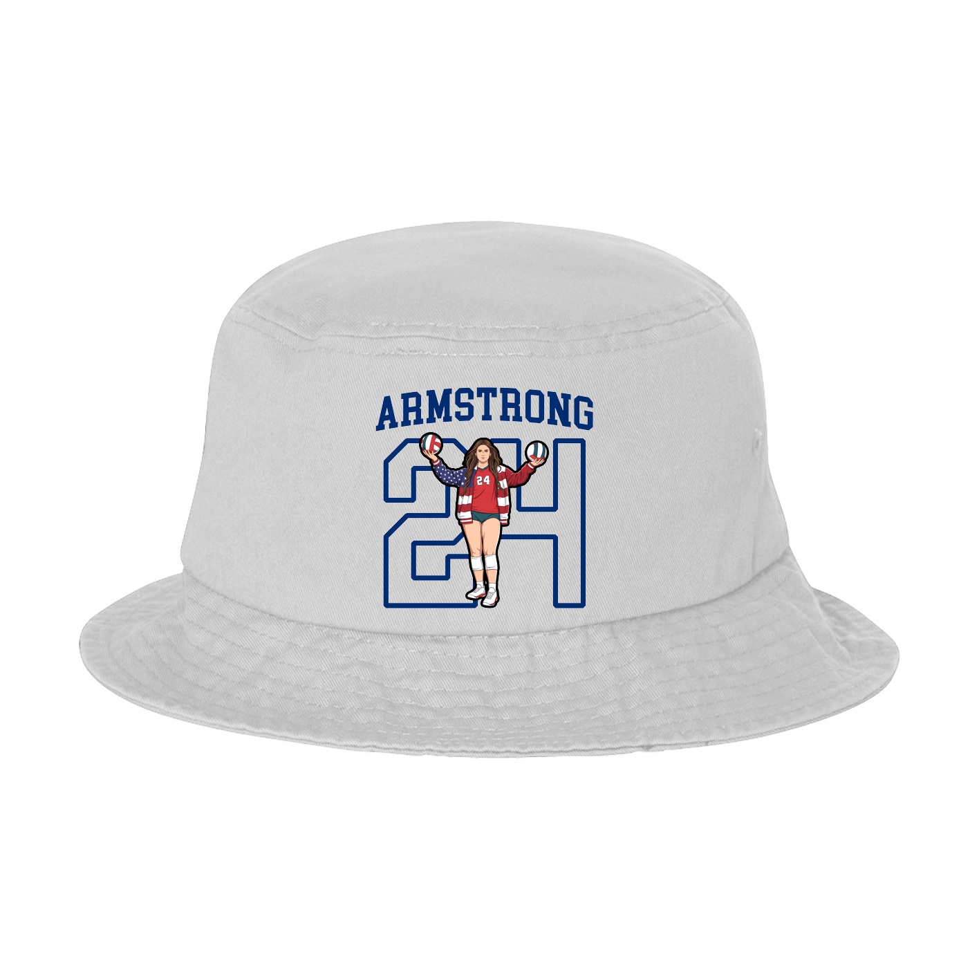 Bucket Cap — Shirsey in White
