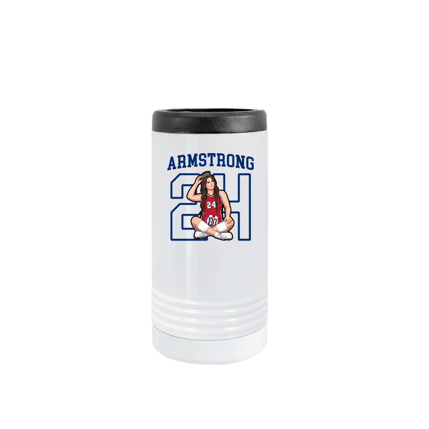 Slim Beverage Holder — Shirsey in White