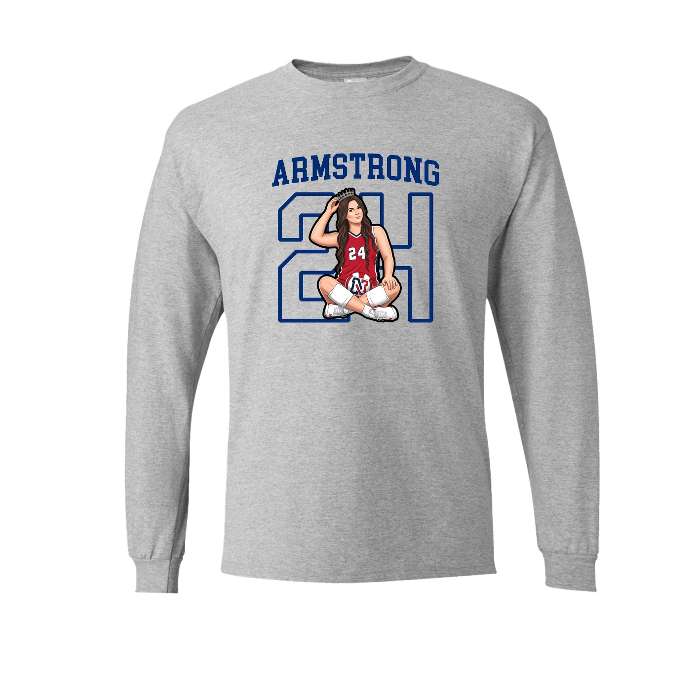 Long Sleeve Tee — Shirsey in Grey