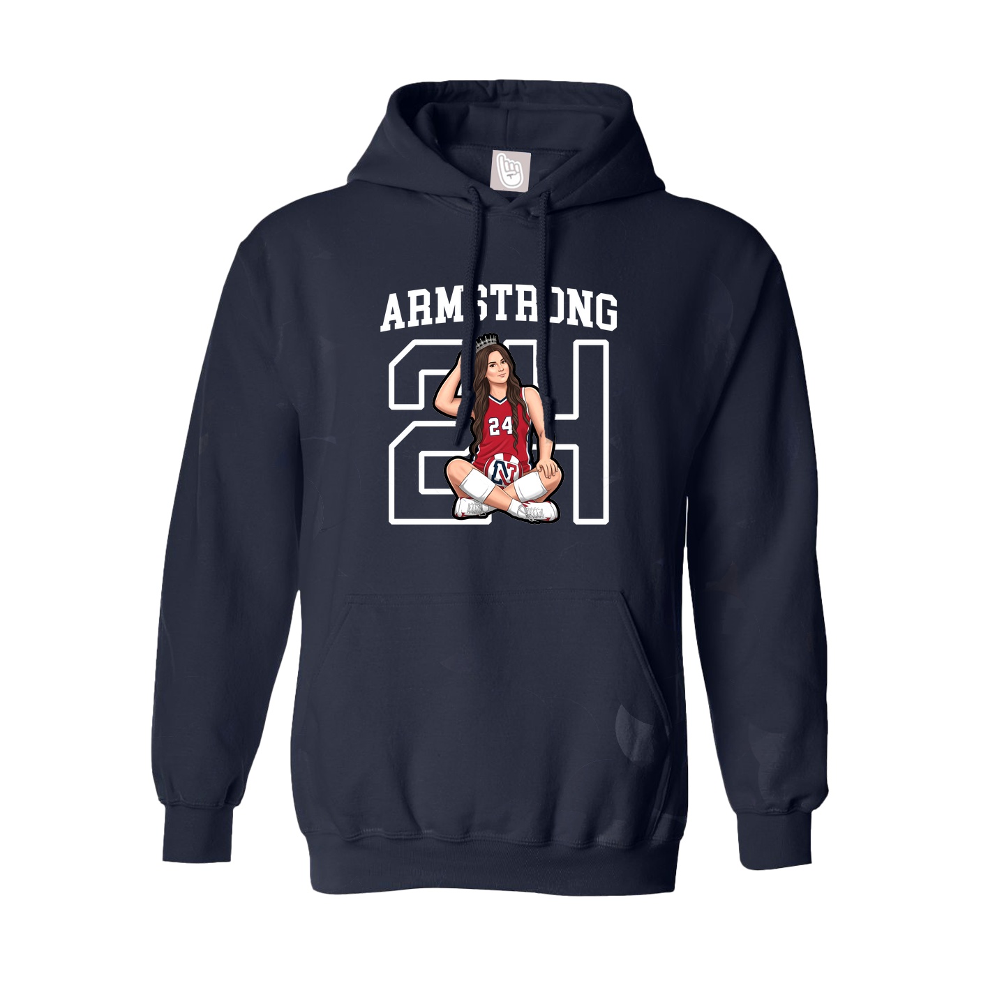 Hoodie — Shirsey in Navy