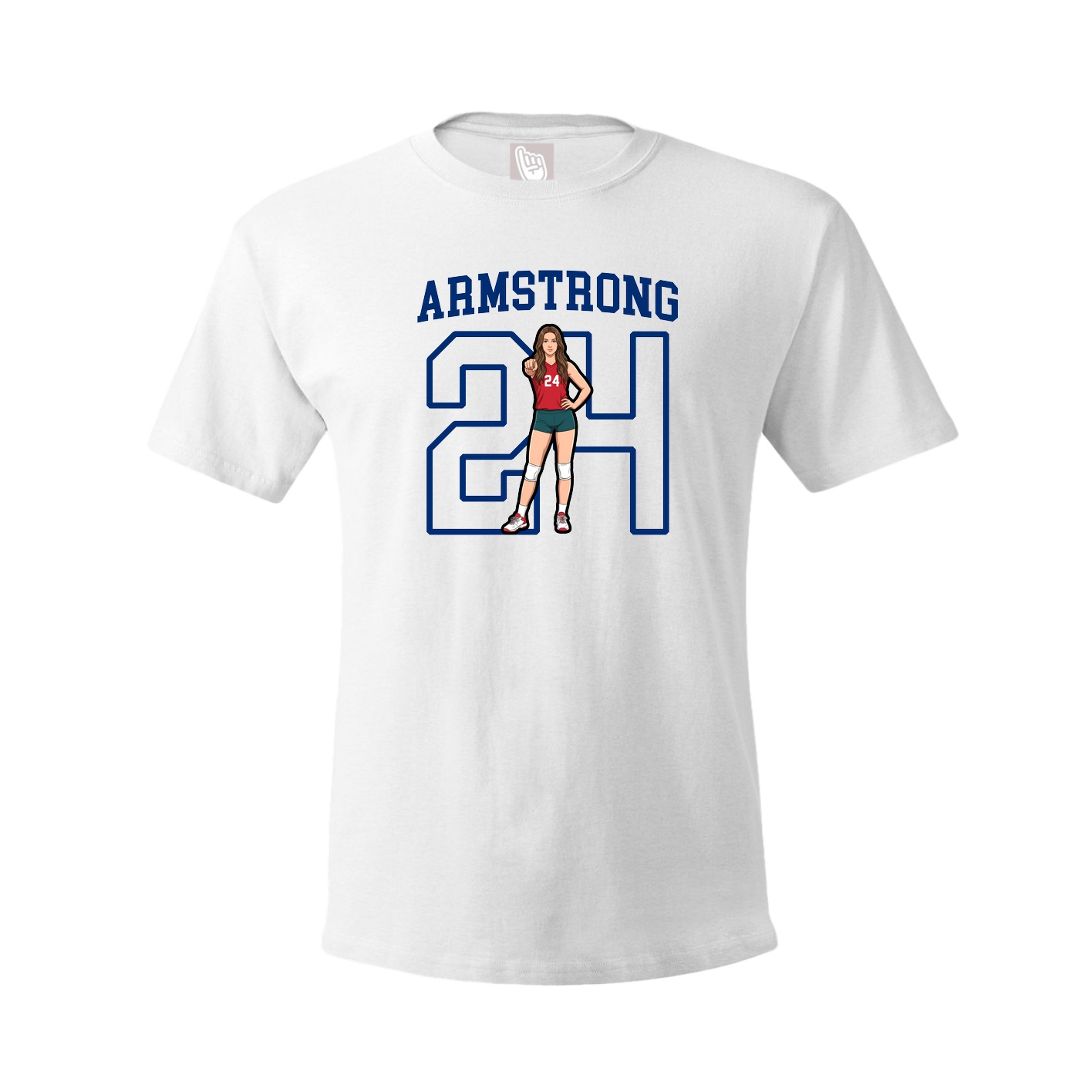 Youth Tee — Shirsey in White