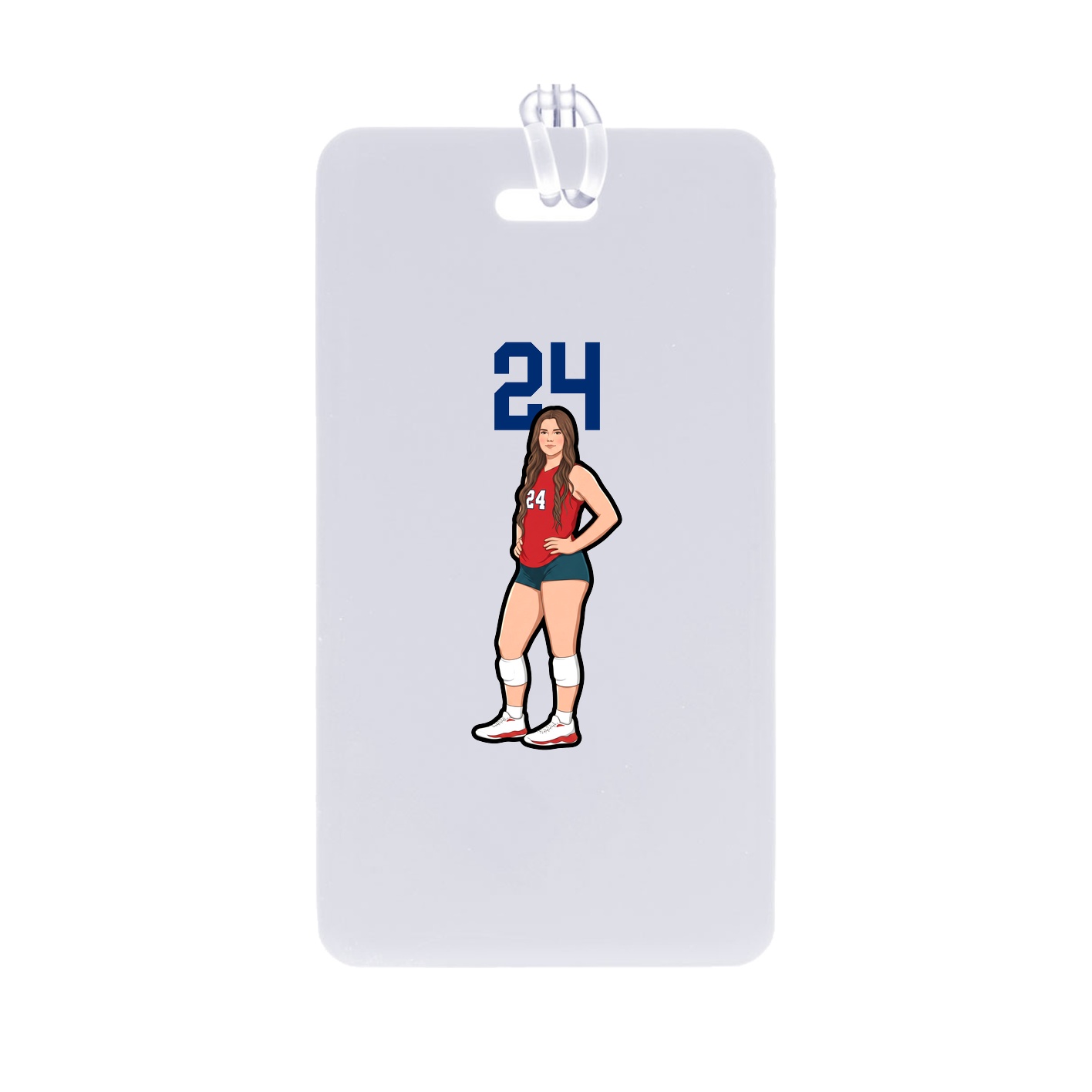 Bag Tag — Number Top in Classic