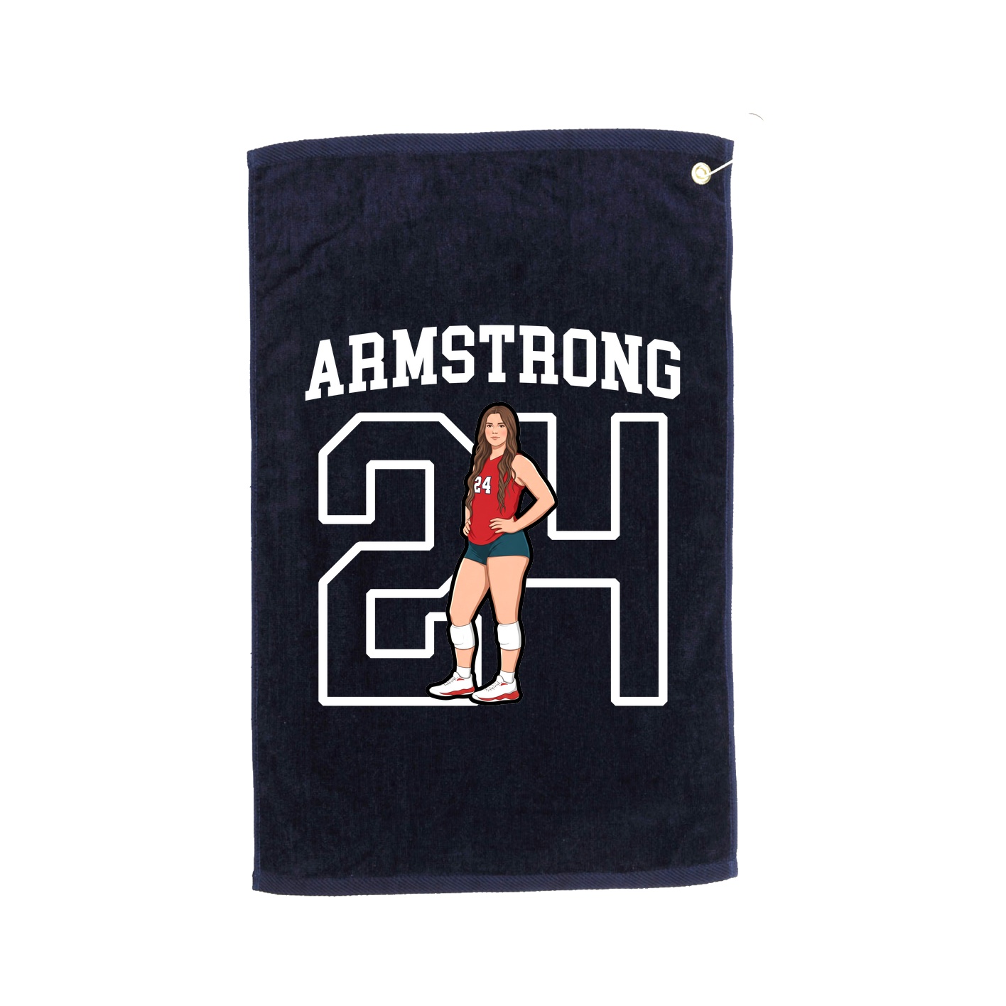 Golf Towel — Shirsey in Navy