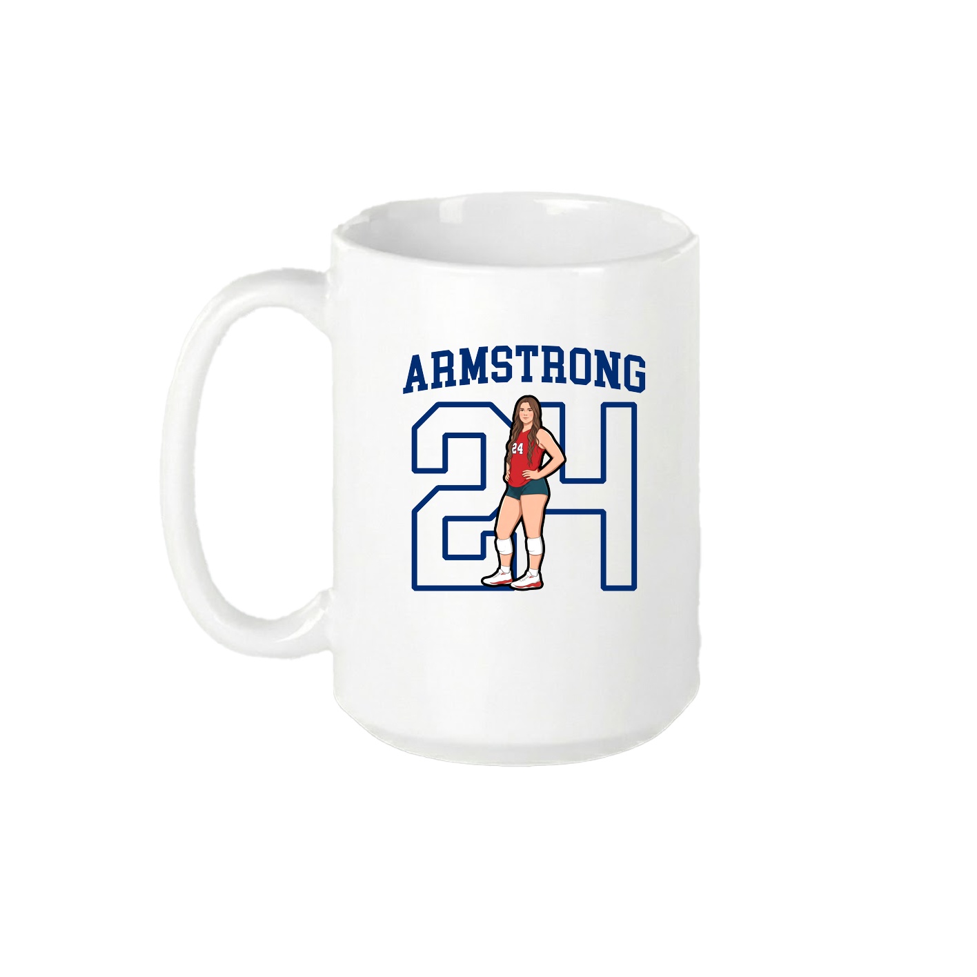 15oz Coffee Mug — Shirsey in White