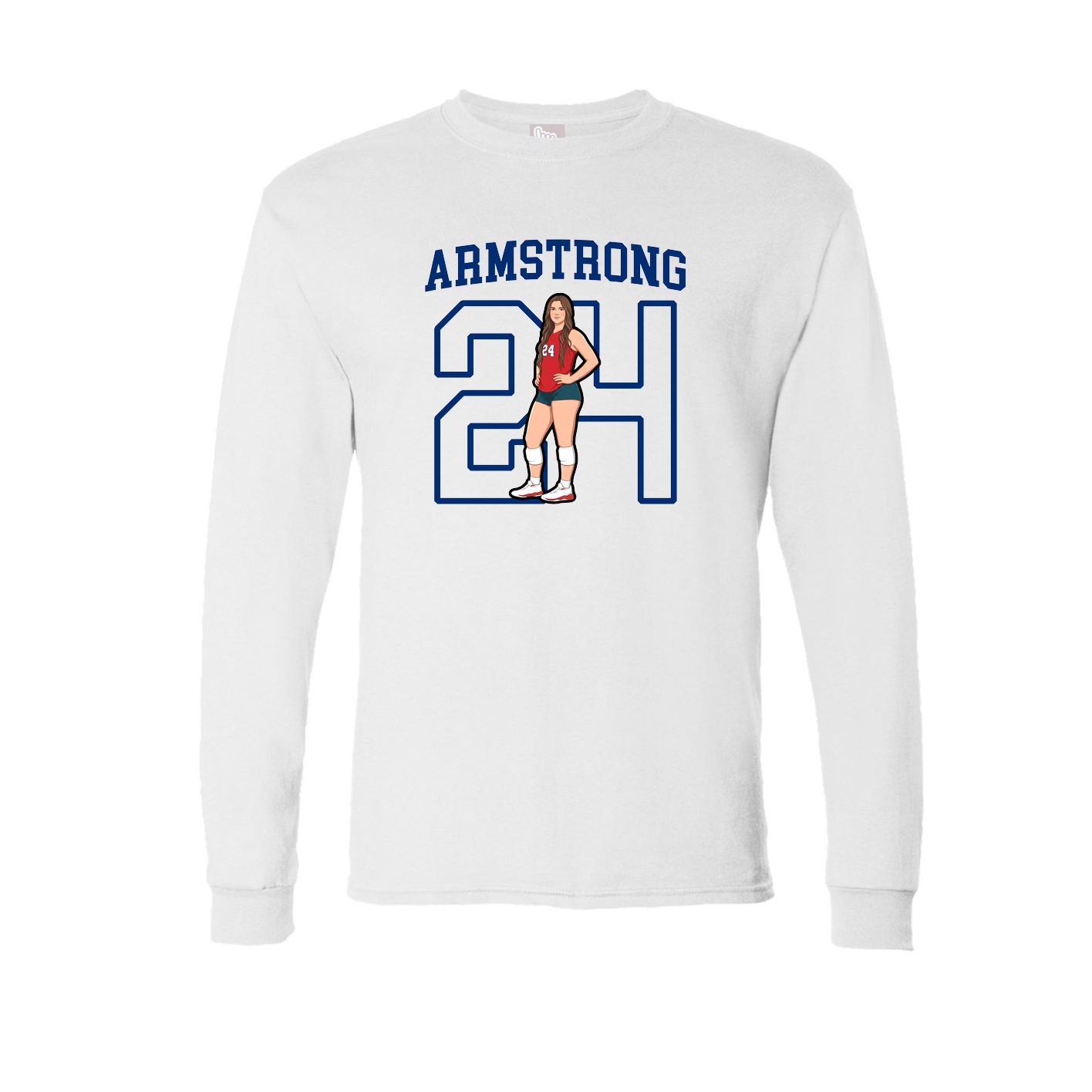 Long Sleeve Tee — Shirsey in White