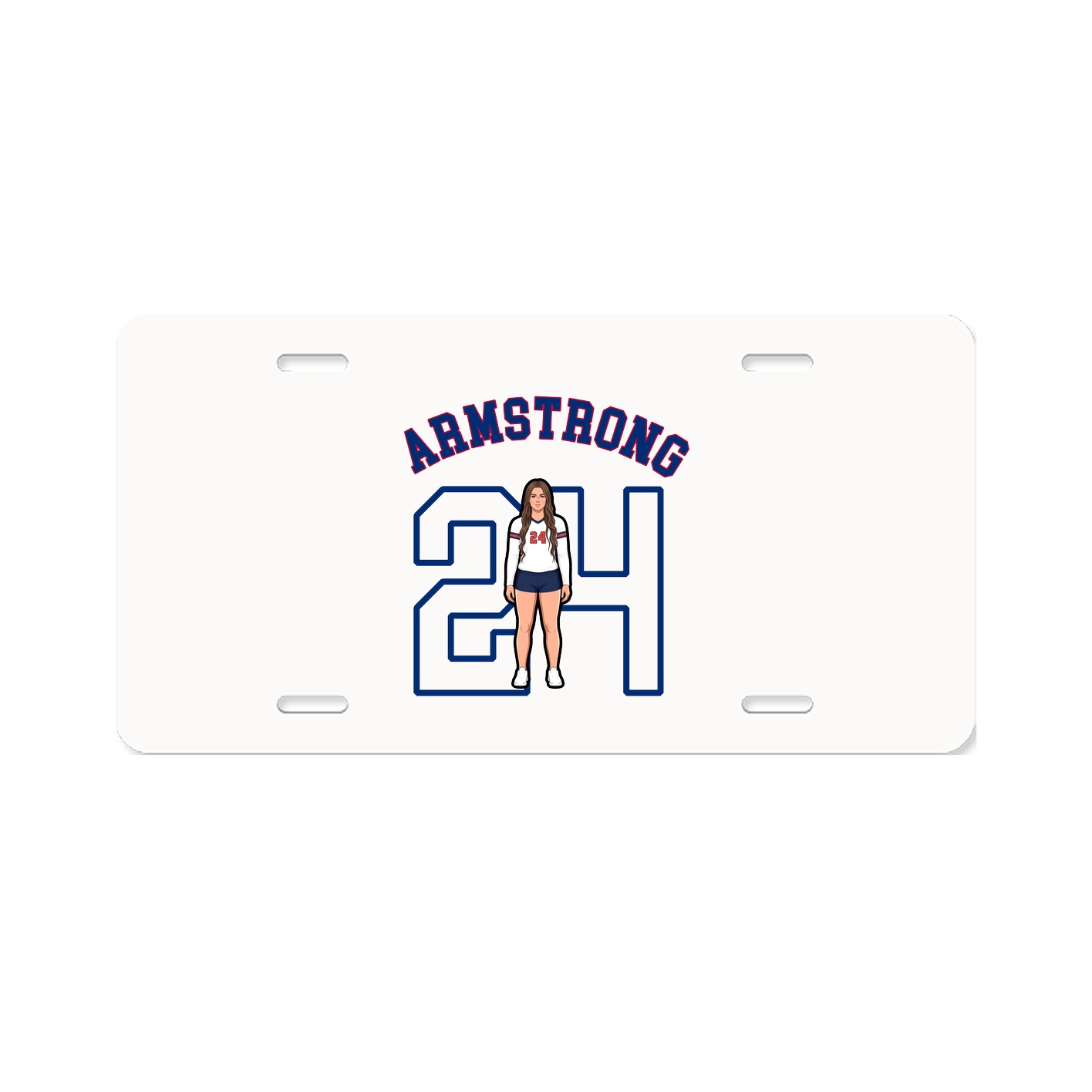 License Plate — Shirsey Arch in Classic