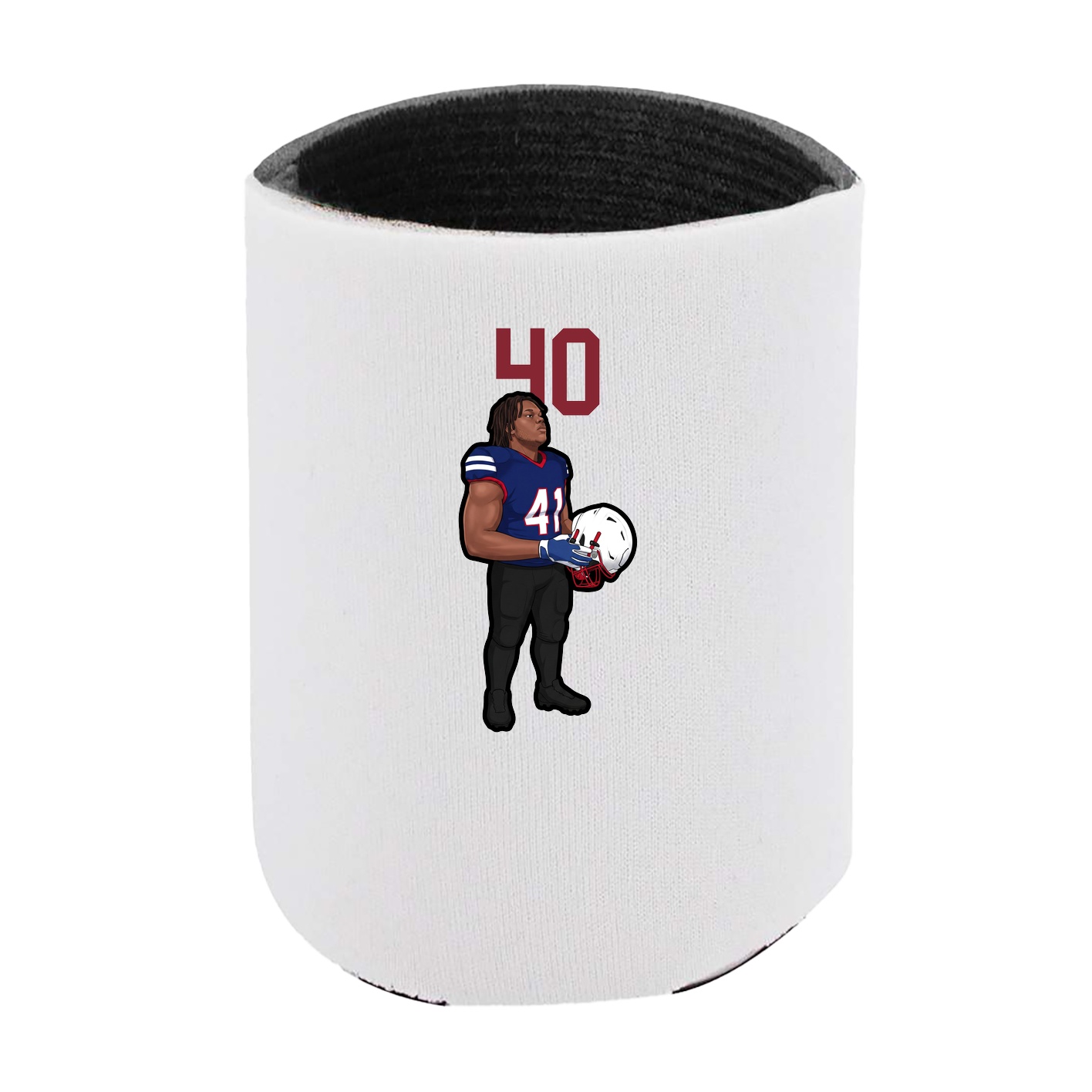 Can Holder — Number Top in White