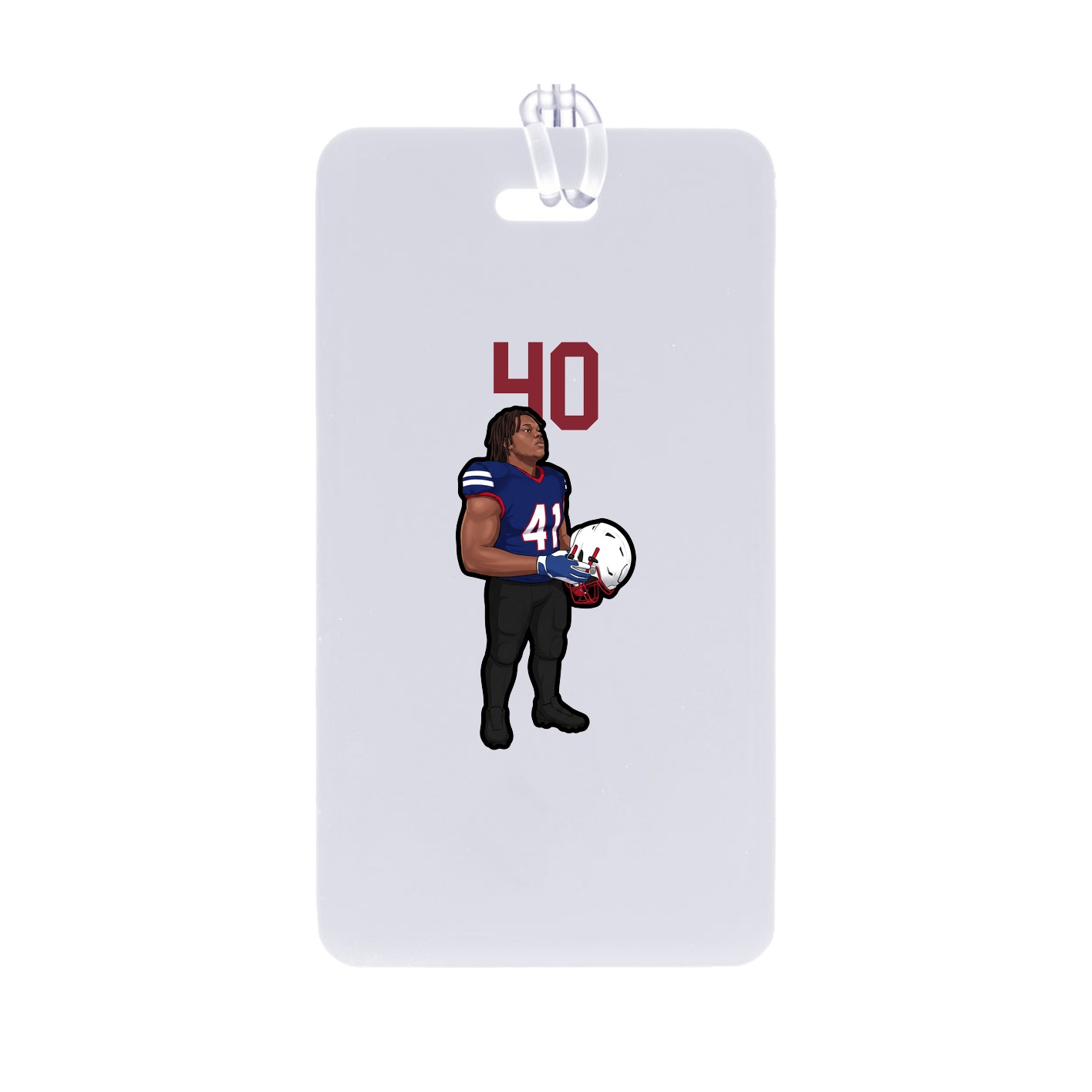 Bag Tag — Number Top in Classic