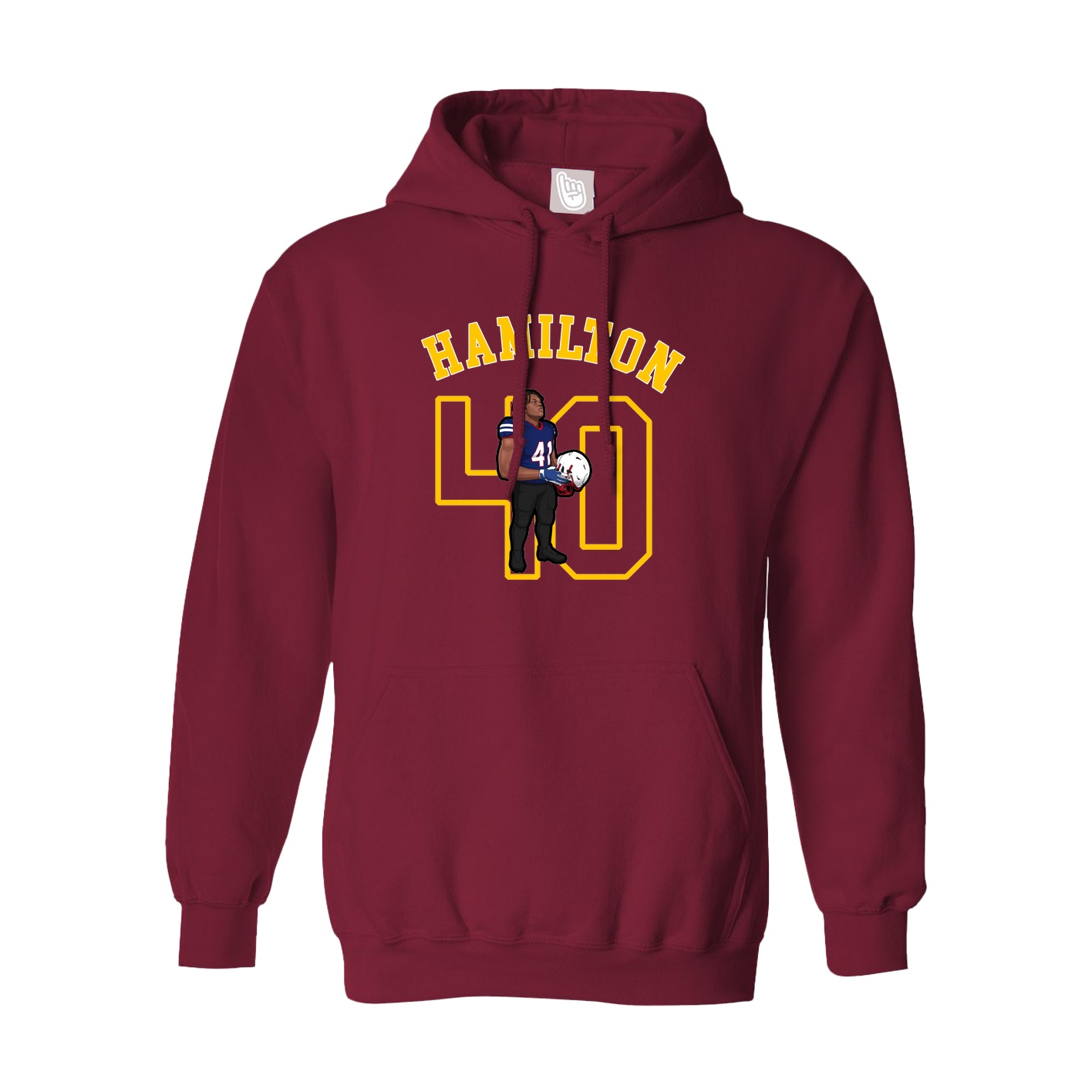 Hoodie — Shirsey Arch in Cardinal