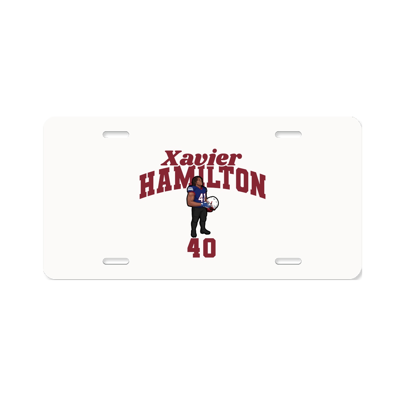 License Plate — Signature Arch in Classic