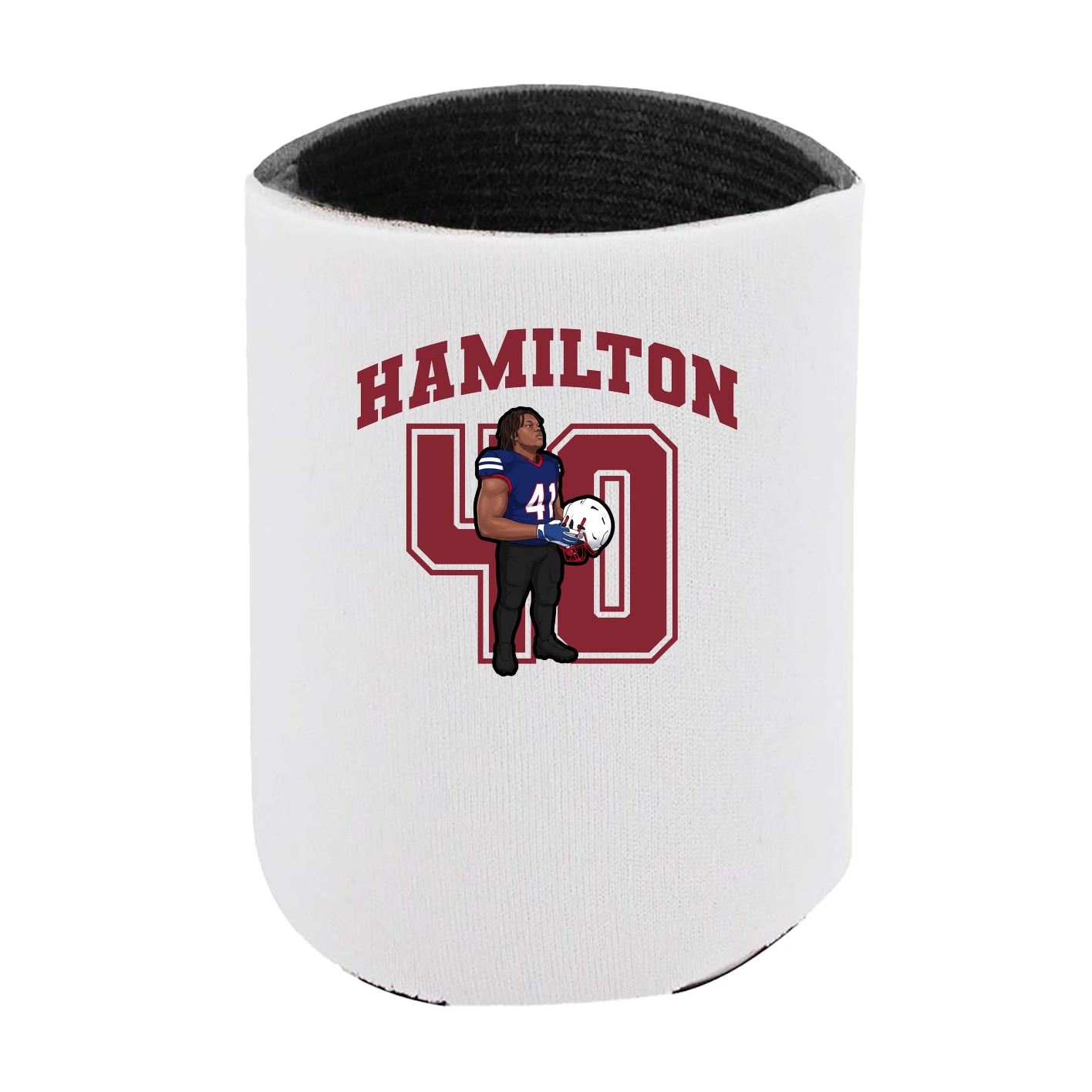 Can Holder — Number in White