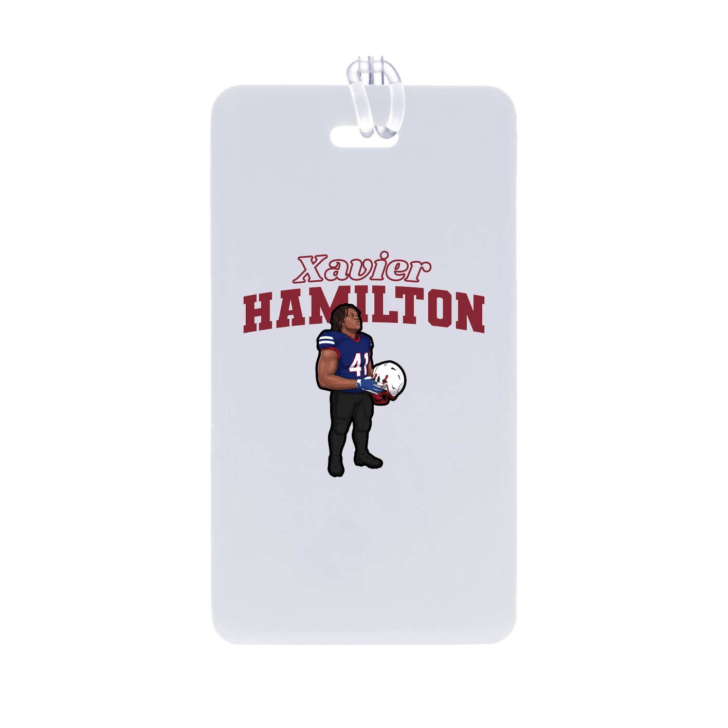 Bag Tag — Name Arch in Classic