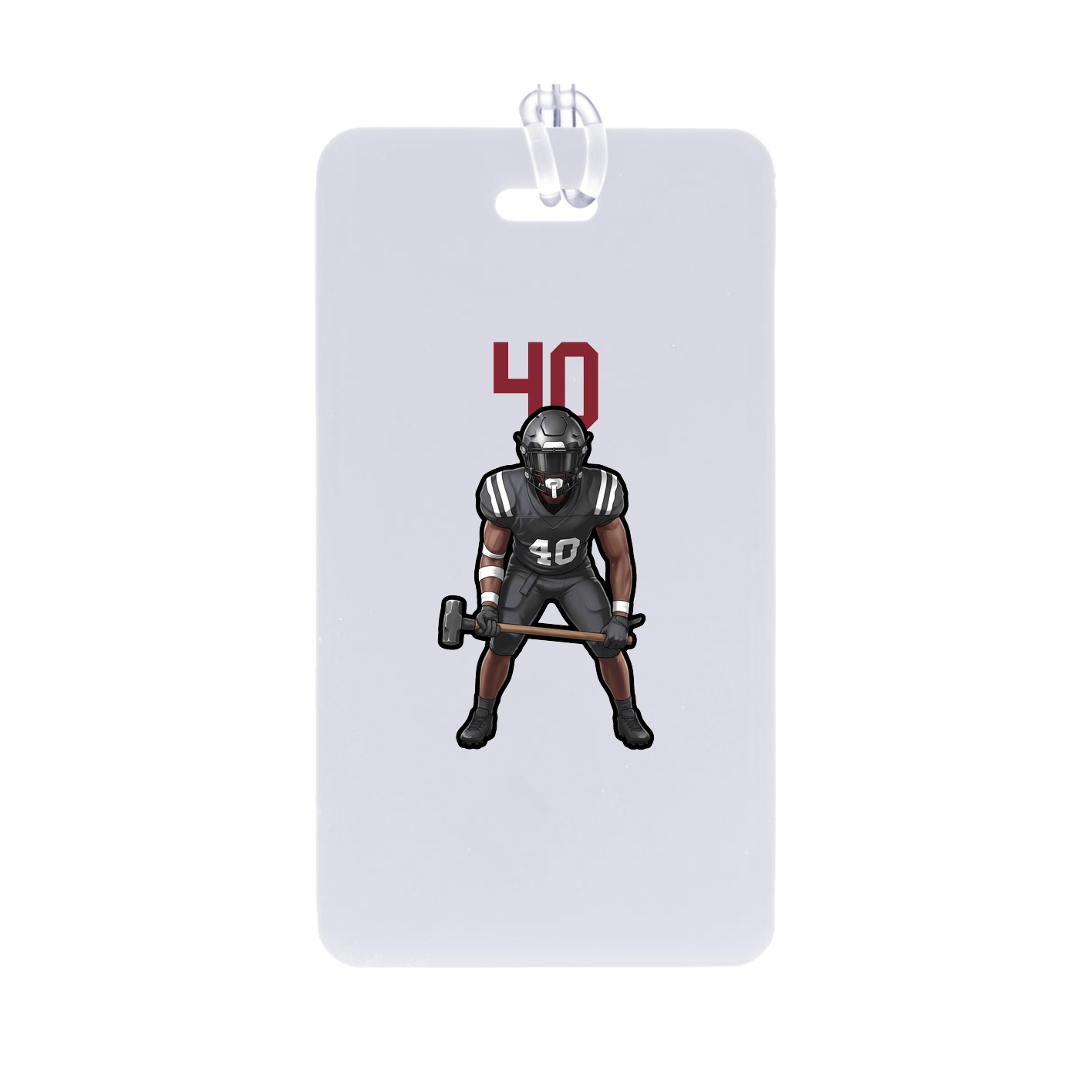 Bag Tag — Number Top in Classic