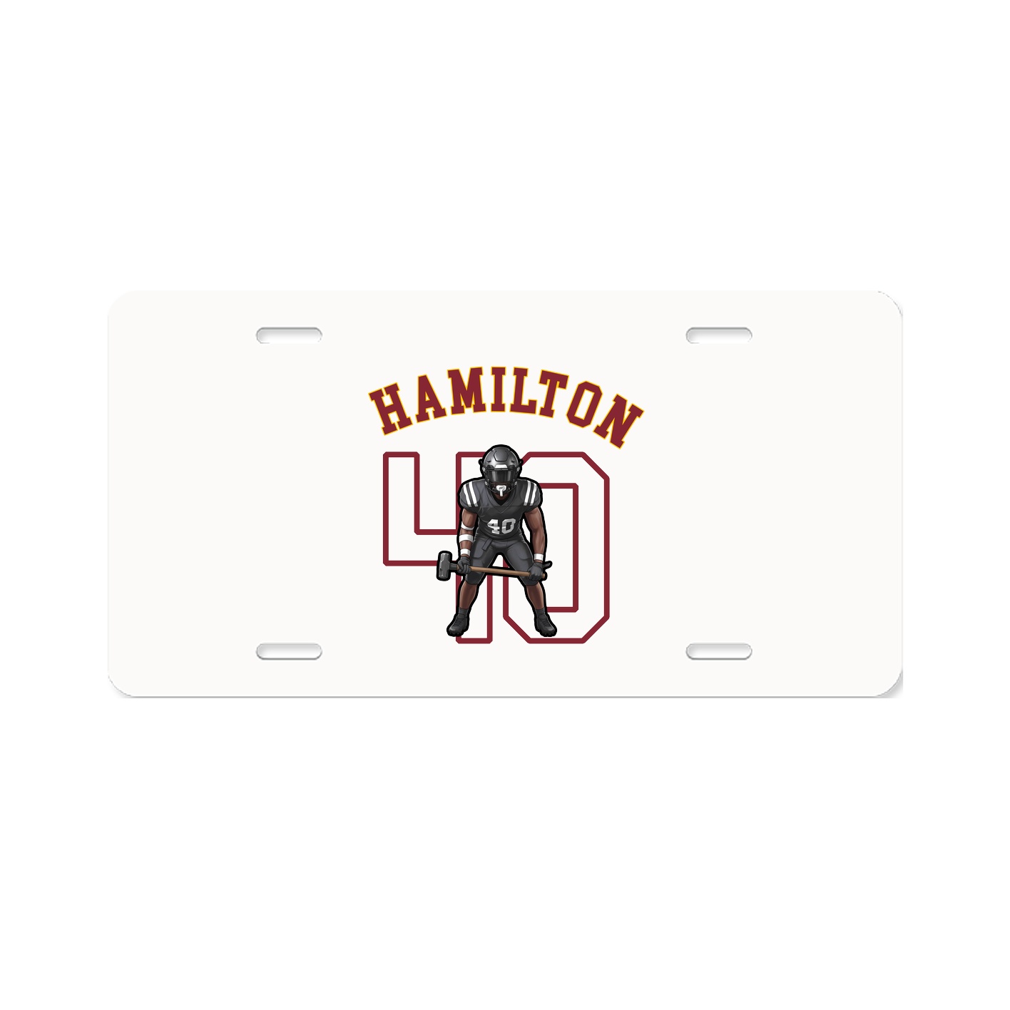 License Plate — Shirsey Arch in Classic