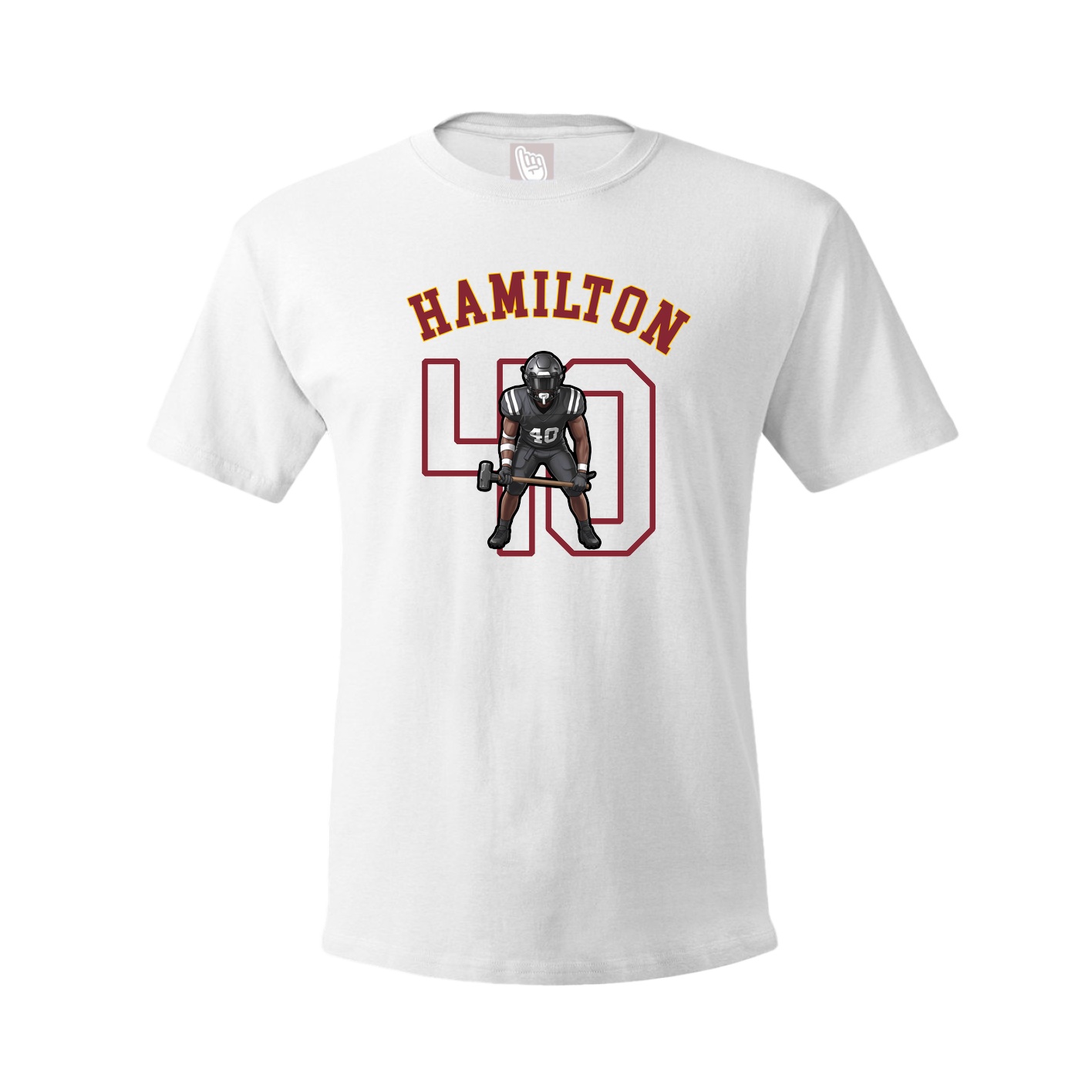 Youth Tee — Shirsey Arch in White