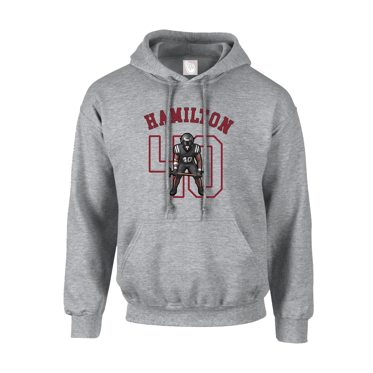 Hoodie — Shirsey Arch in Grey