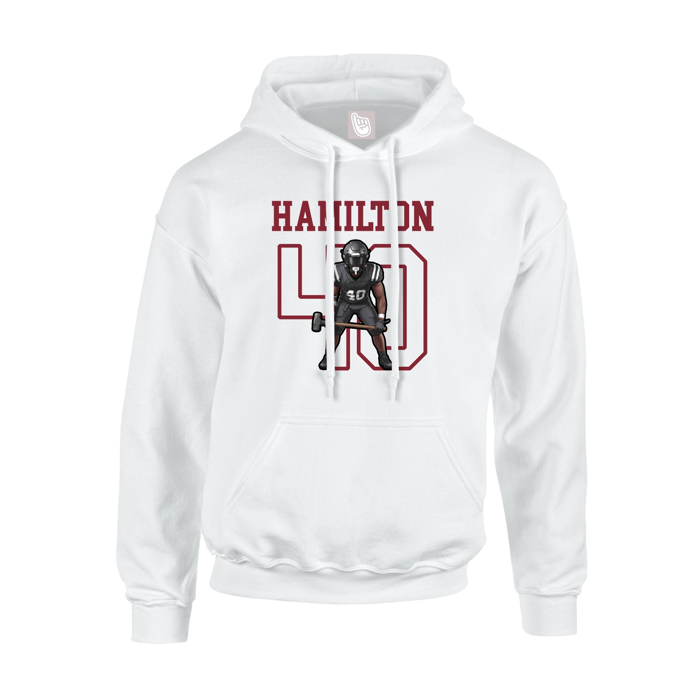 Youth Hoodie — Shirsey in White