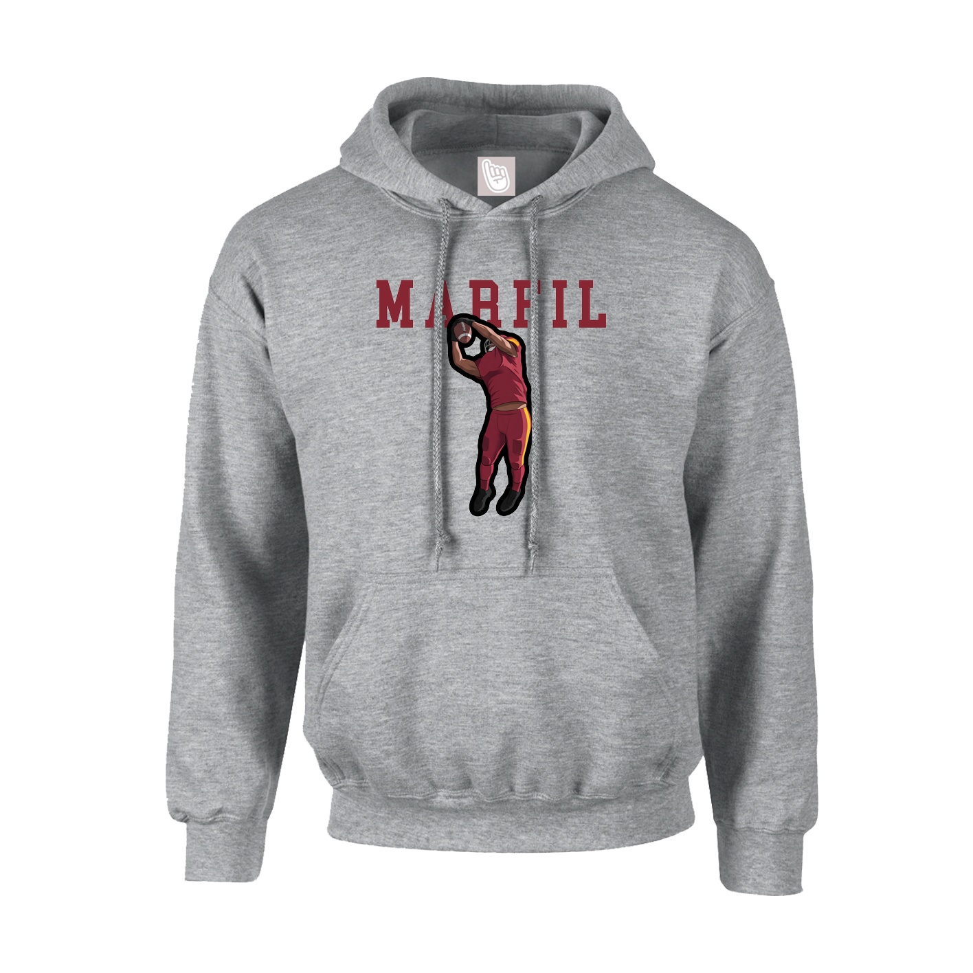 Hoodie — Shirsey in Grey
