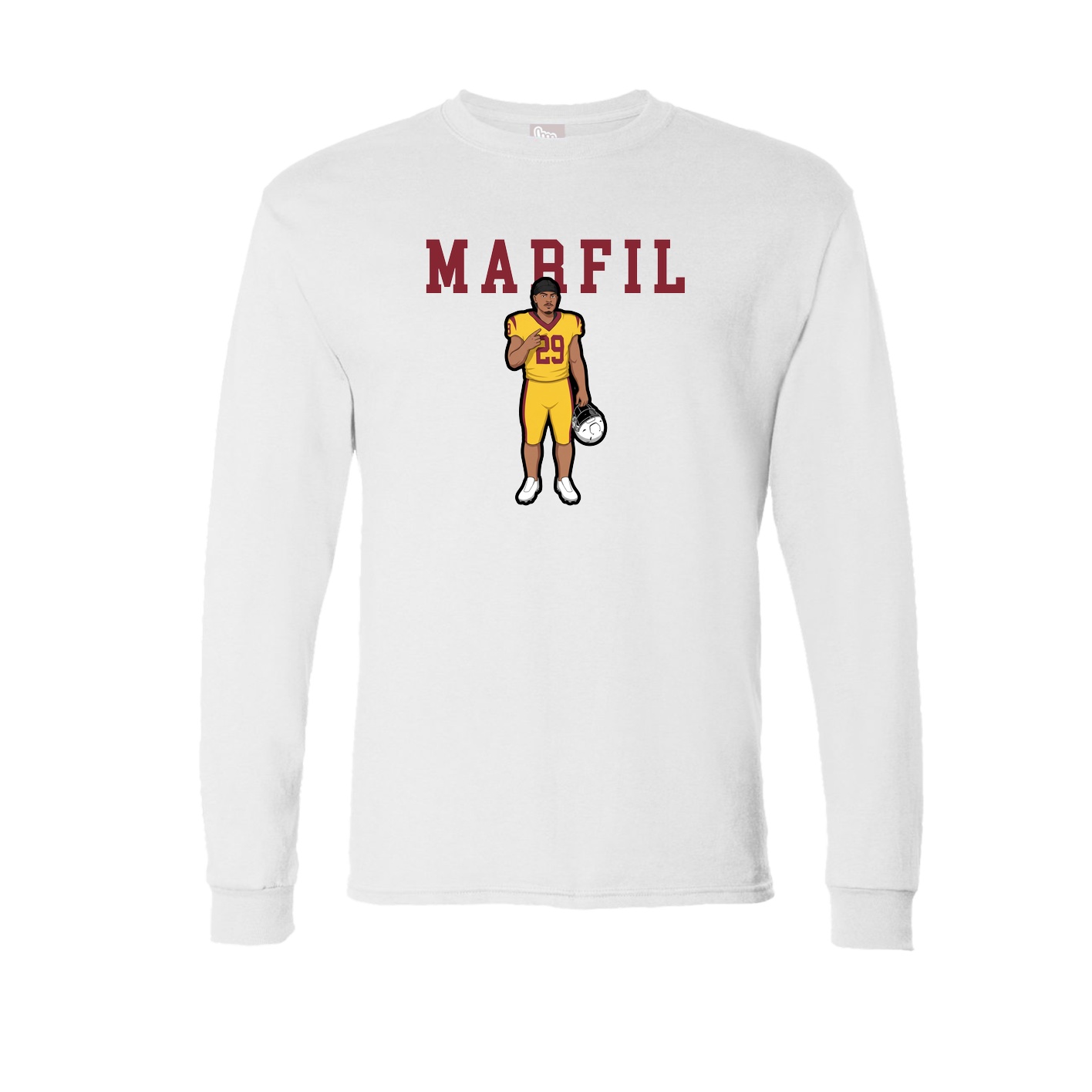 Long Sleeve Tee — Shirsey in White