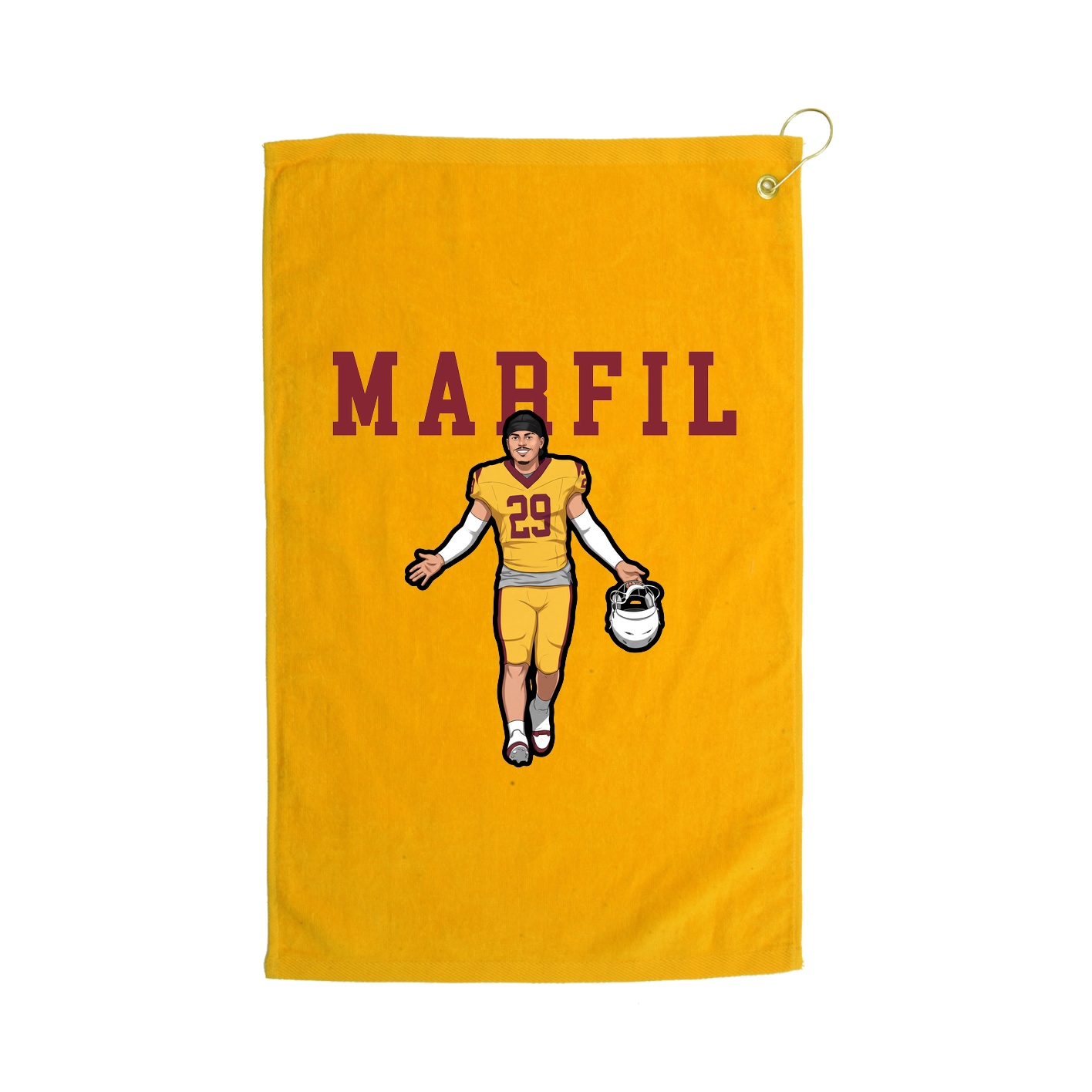 Golf Towel — Shirsey in Gold