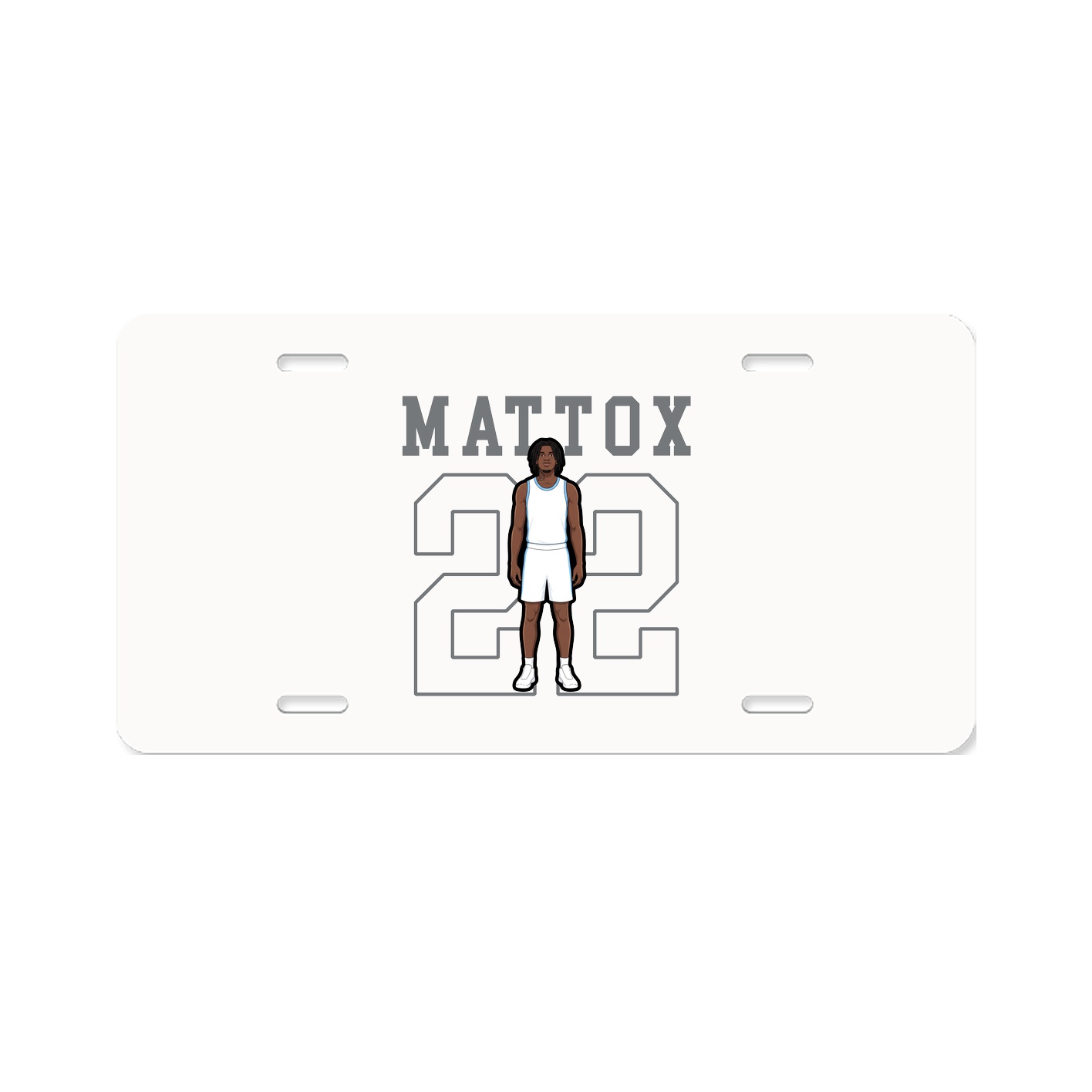 Aluminum License Plate