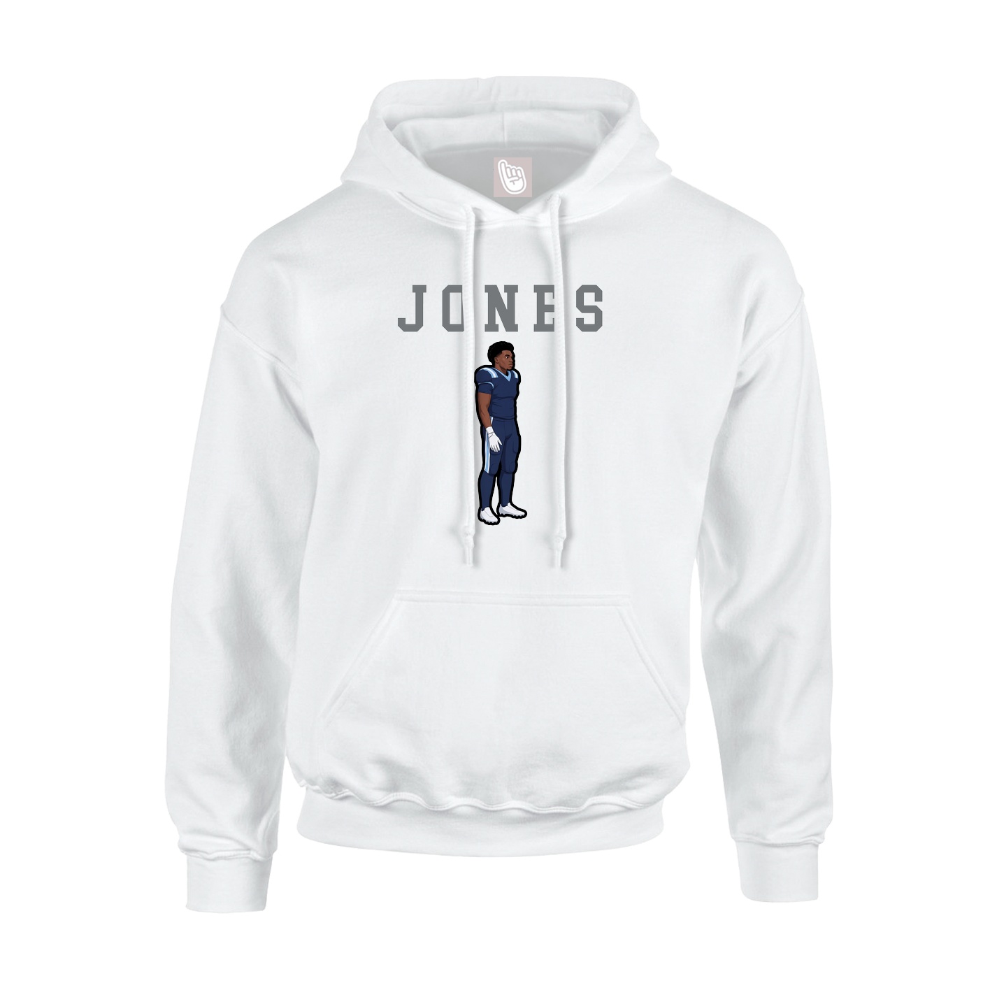 Hoodie — Shirsey in White