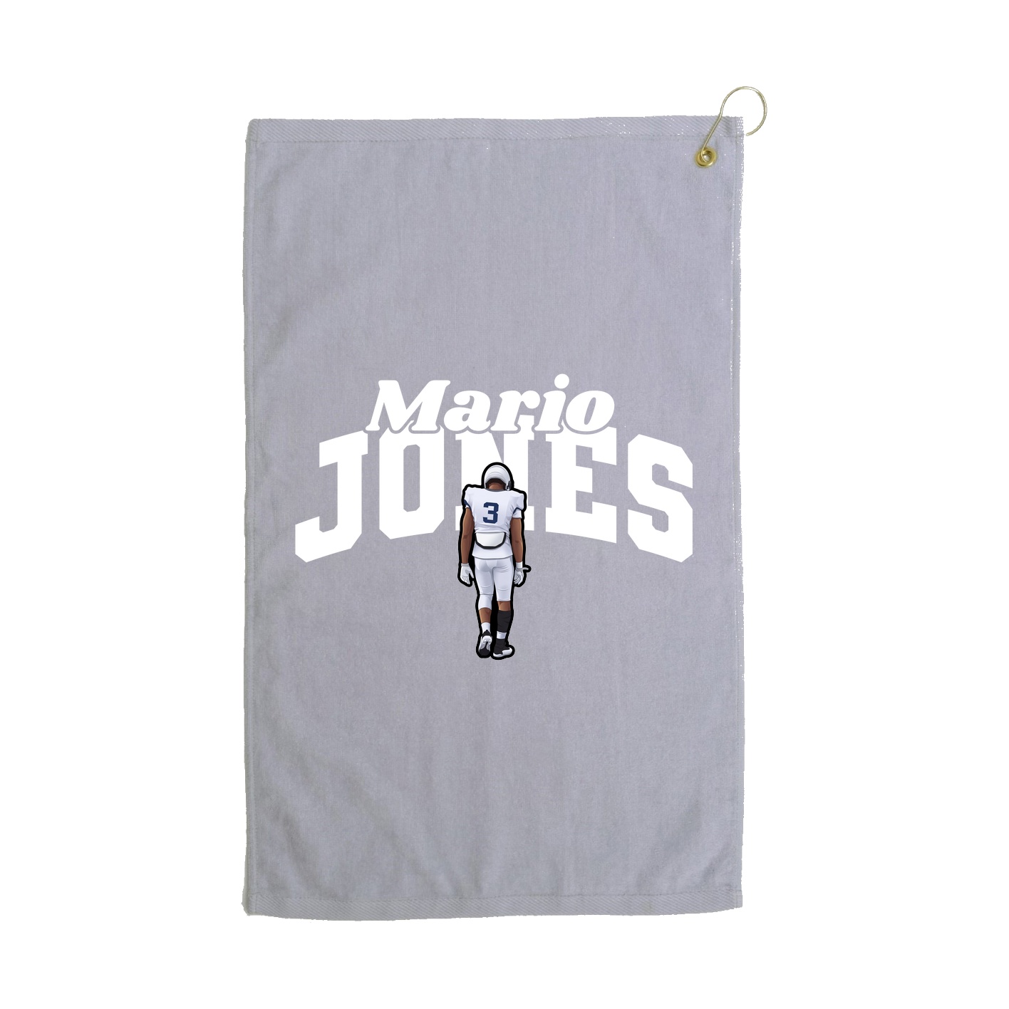 Golf Towel — Signature Arch in Grey