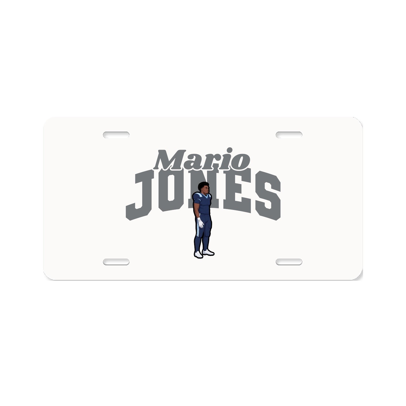 License Plate — Signature Arch in Classic