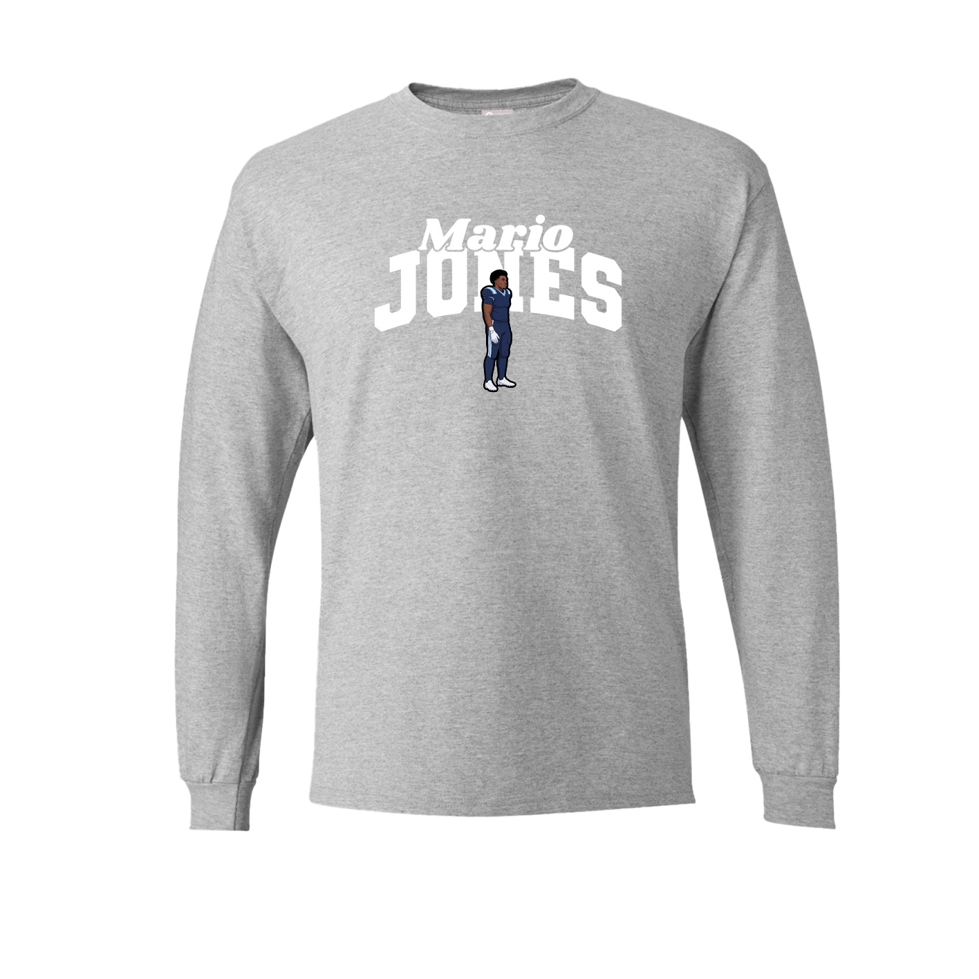 Long Sleeve Tee — Signature Arch in Grey