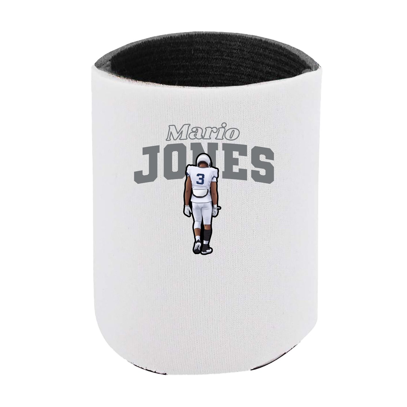 Can Holder — Name Arch in White