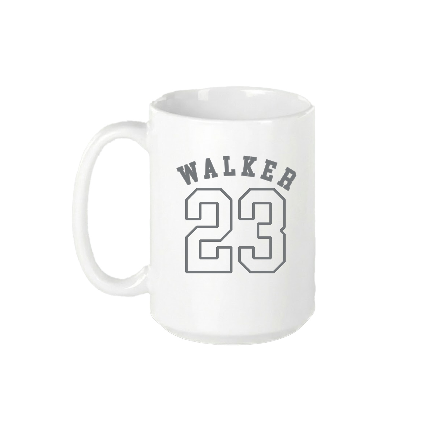 15oz Coffee Mug — Shirsey Arch in White