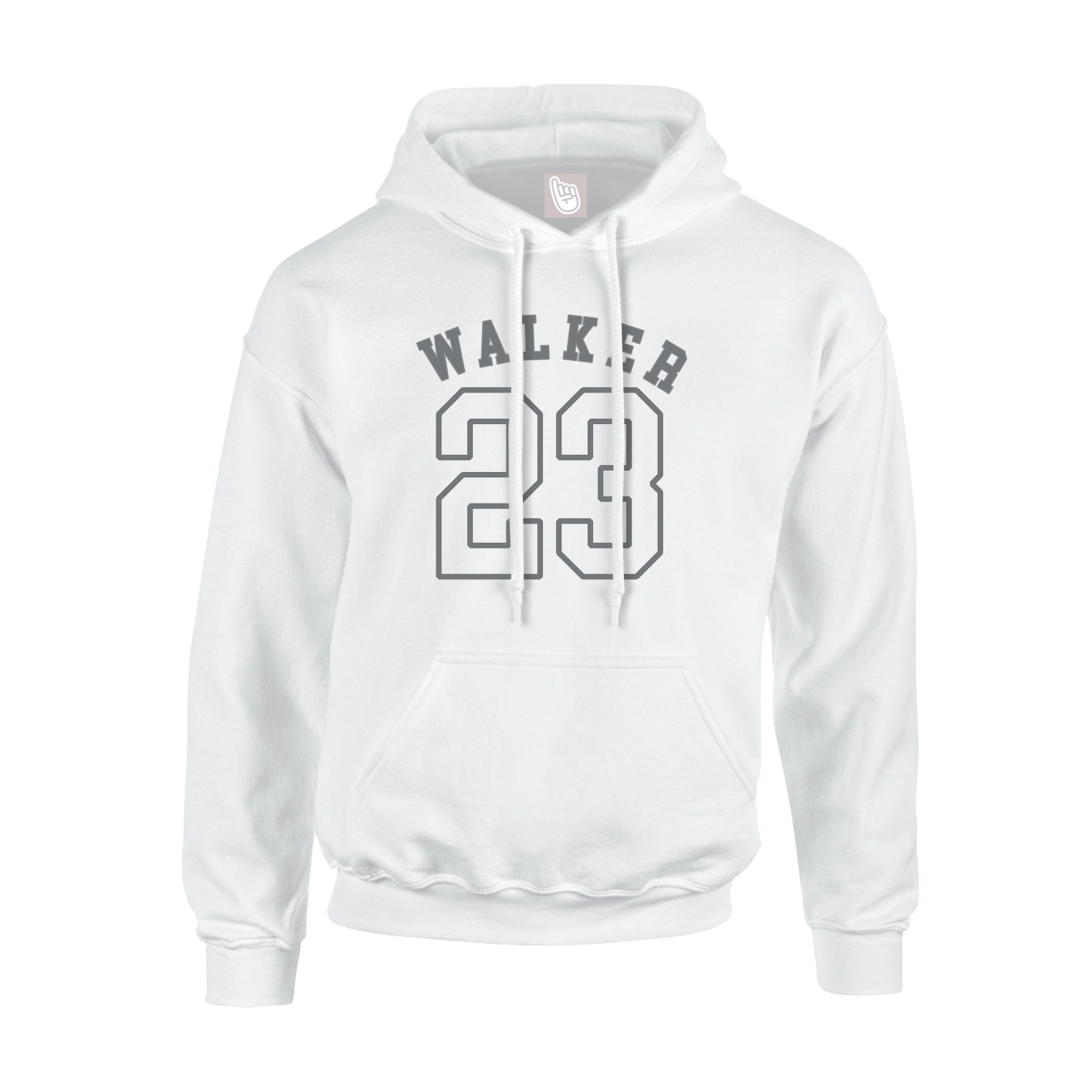 Hoodie — Shirsey Arch in White