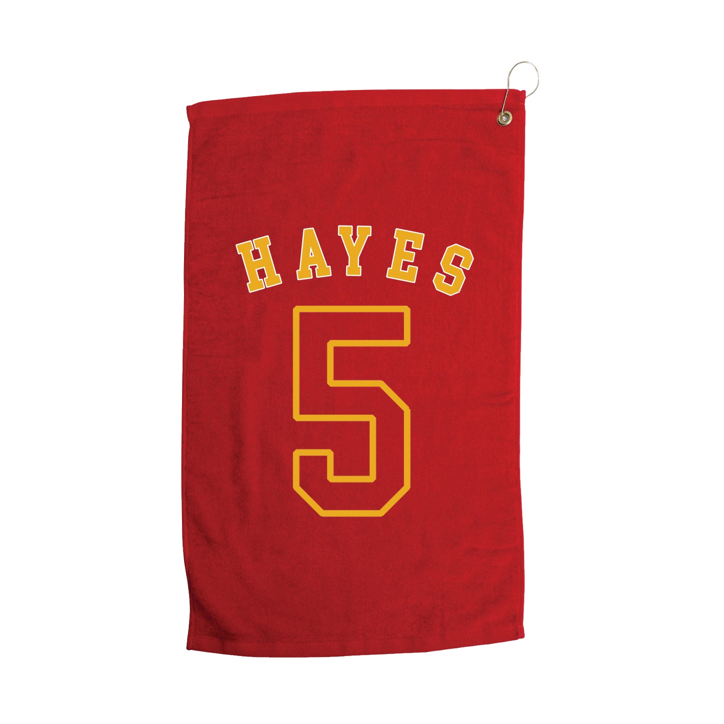 Golf Towel — Shirsey Arch in Red