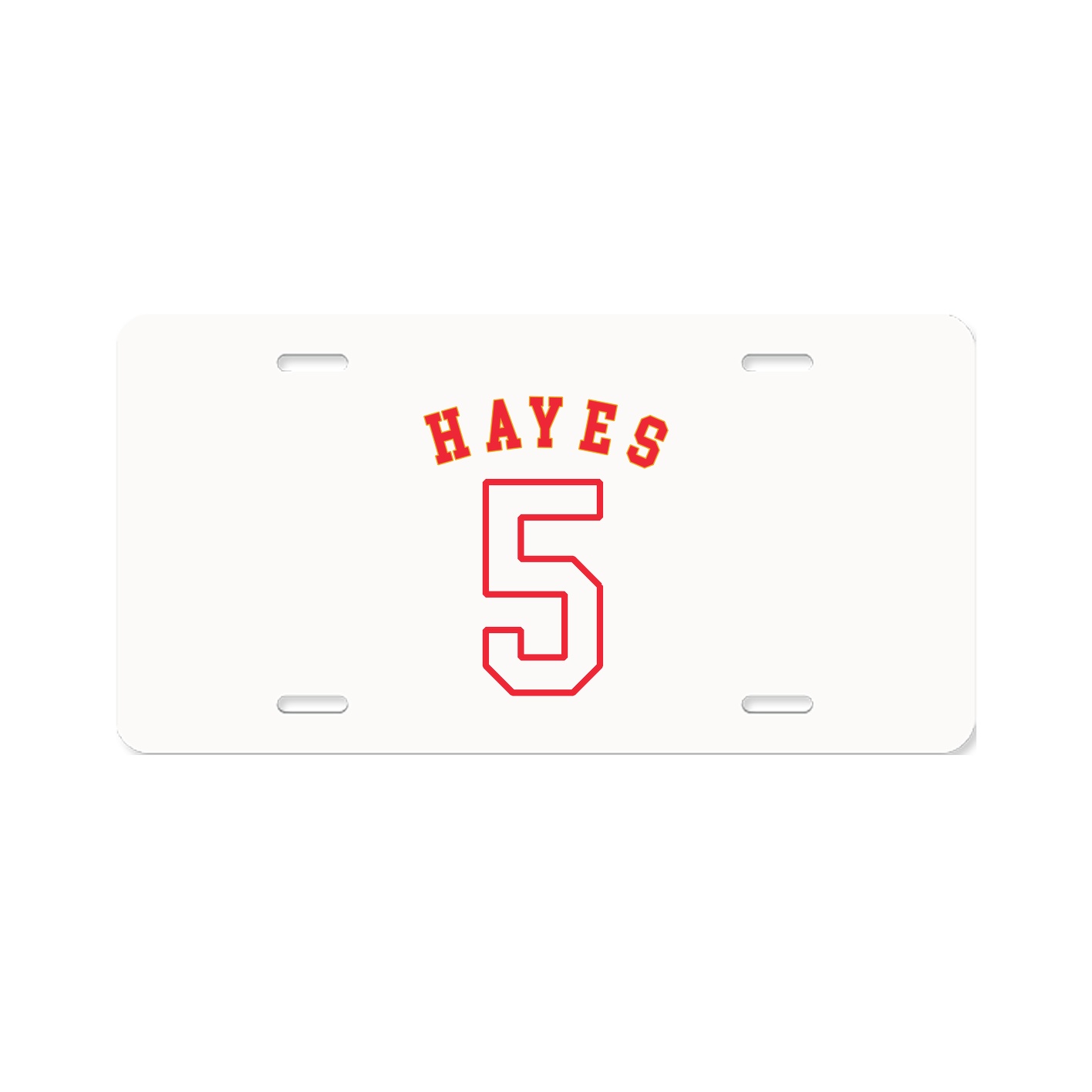 License Plate — Shirsey Arch in Classic