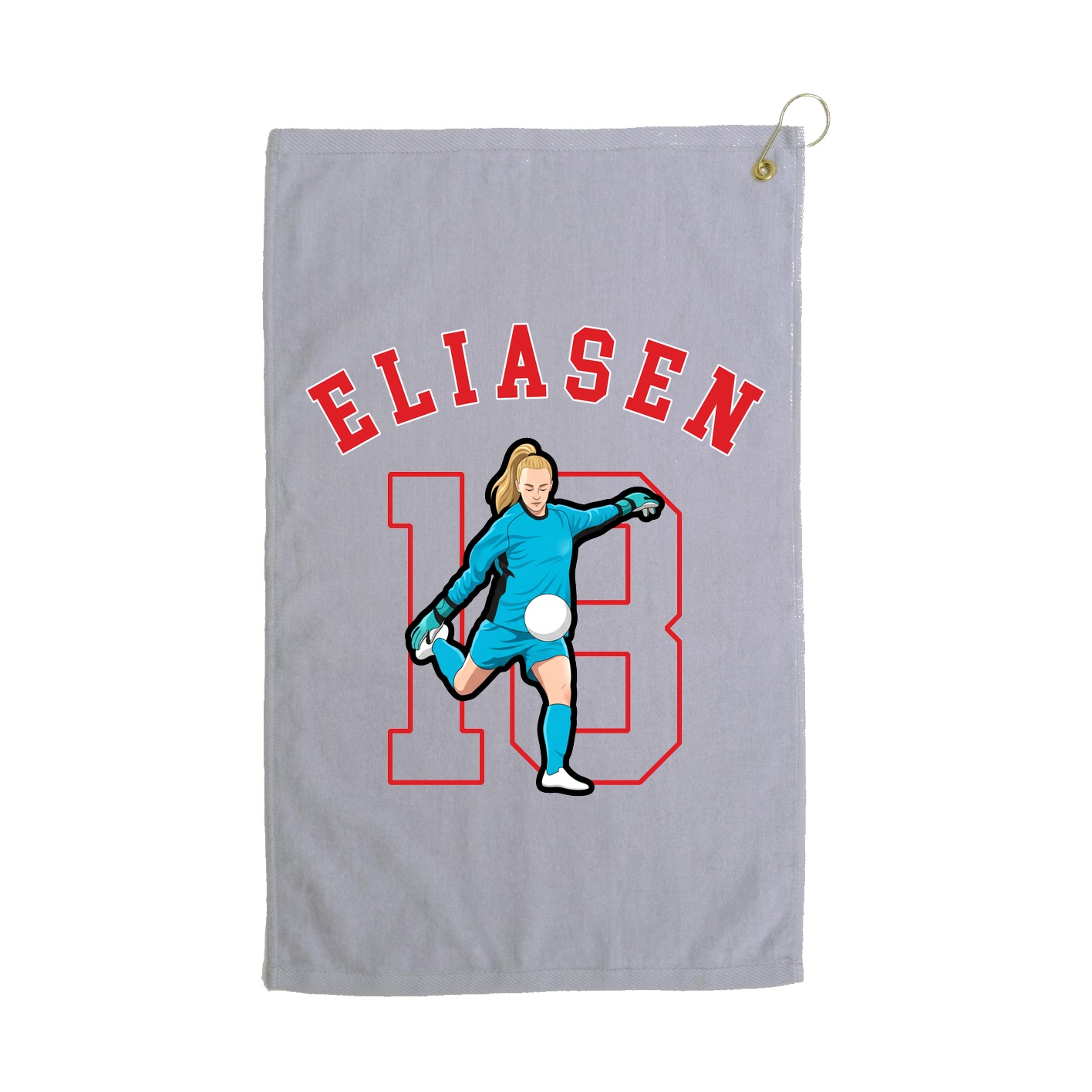 Golf Towel — Shirsey Arch in Grey