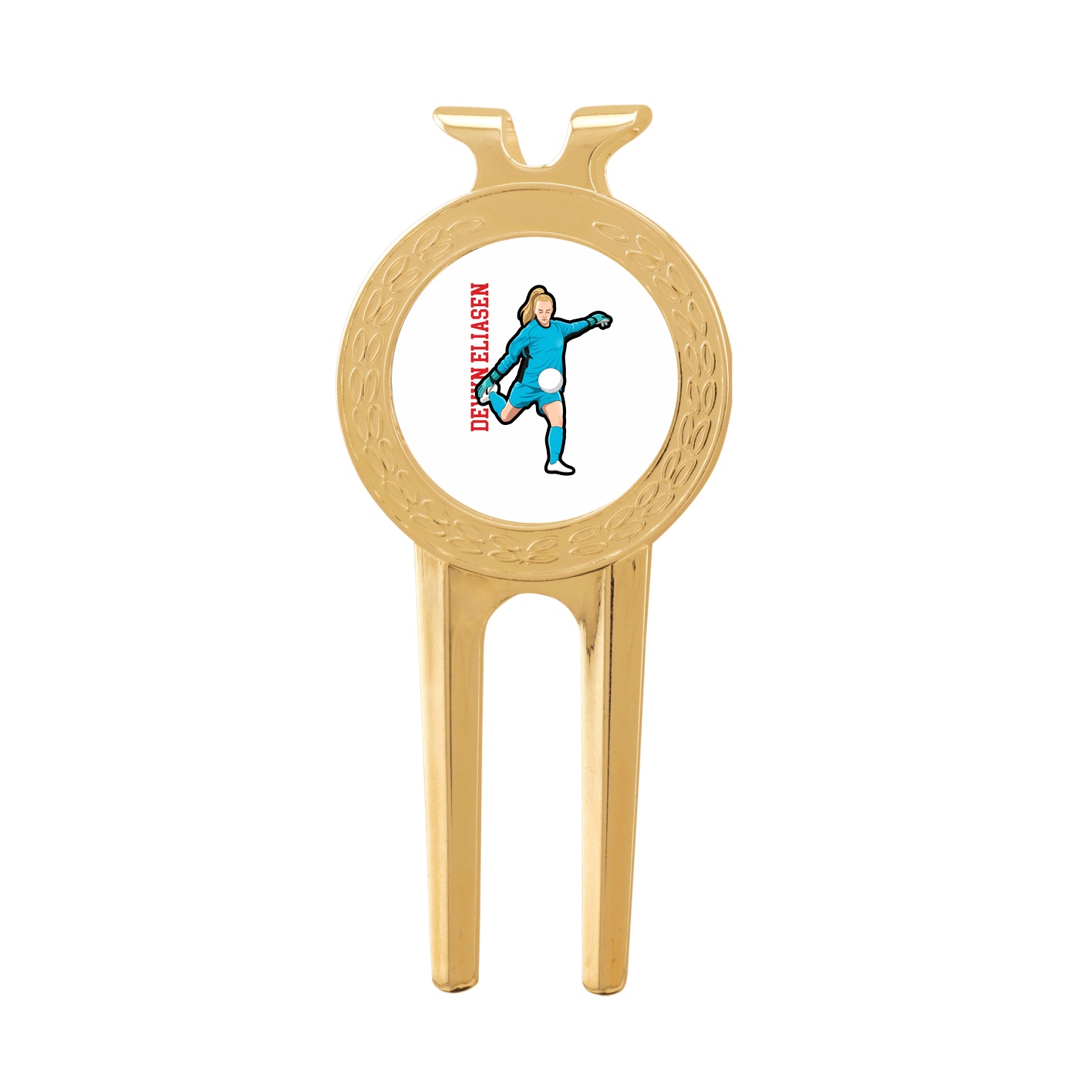 Divot Tool with Ball Marker — Name Vertical in Classic
