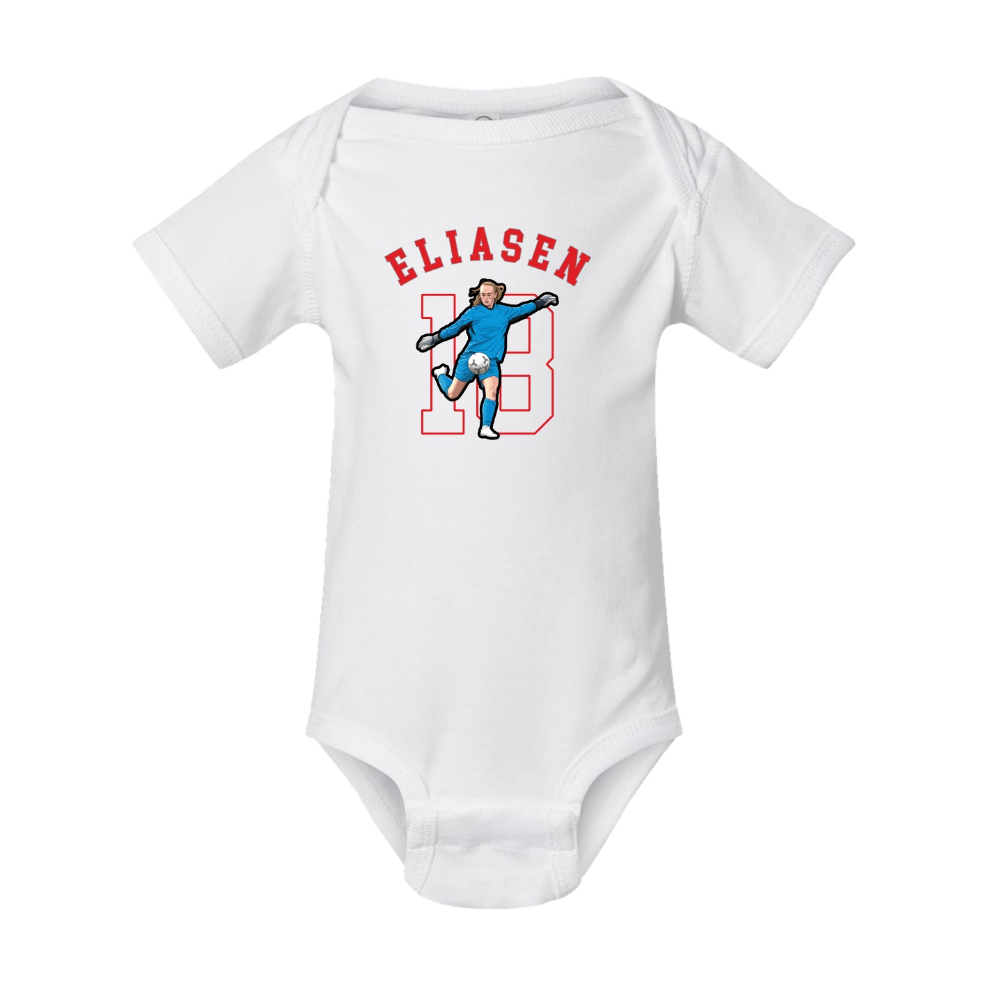 Baby Onesie — Shirsey Arch in White