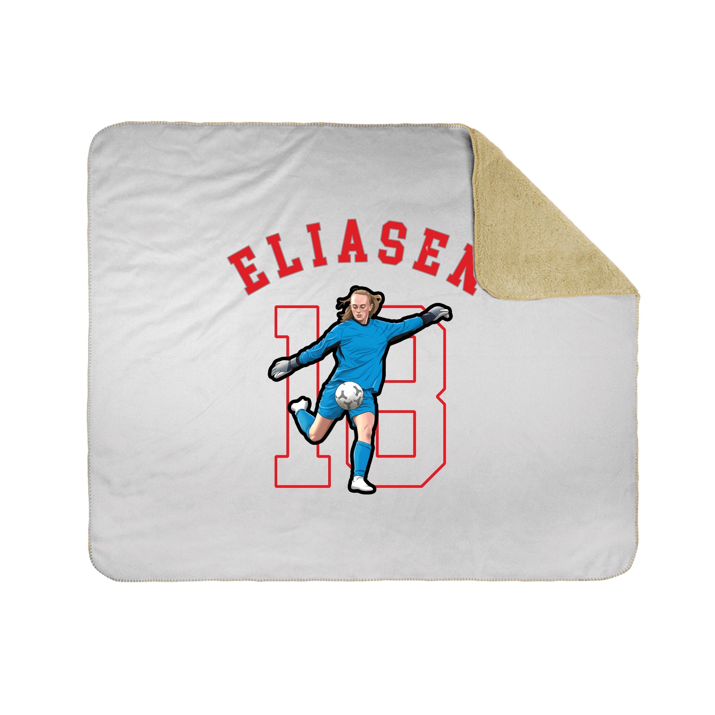 Throw Blanket — Shirsey Arch in White