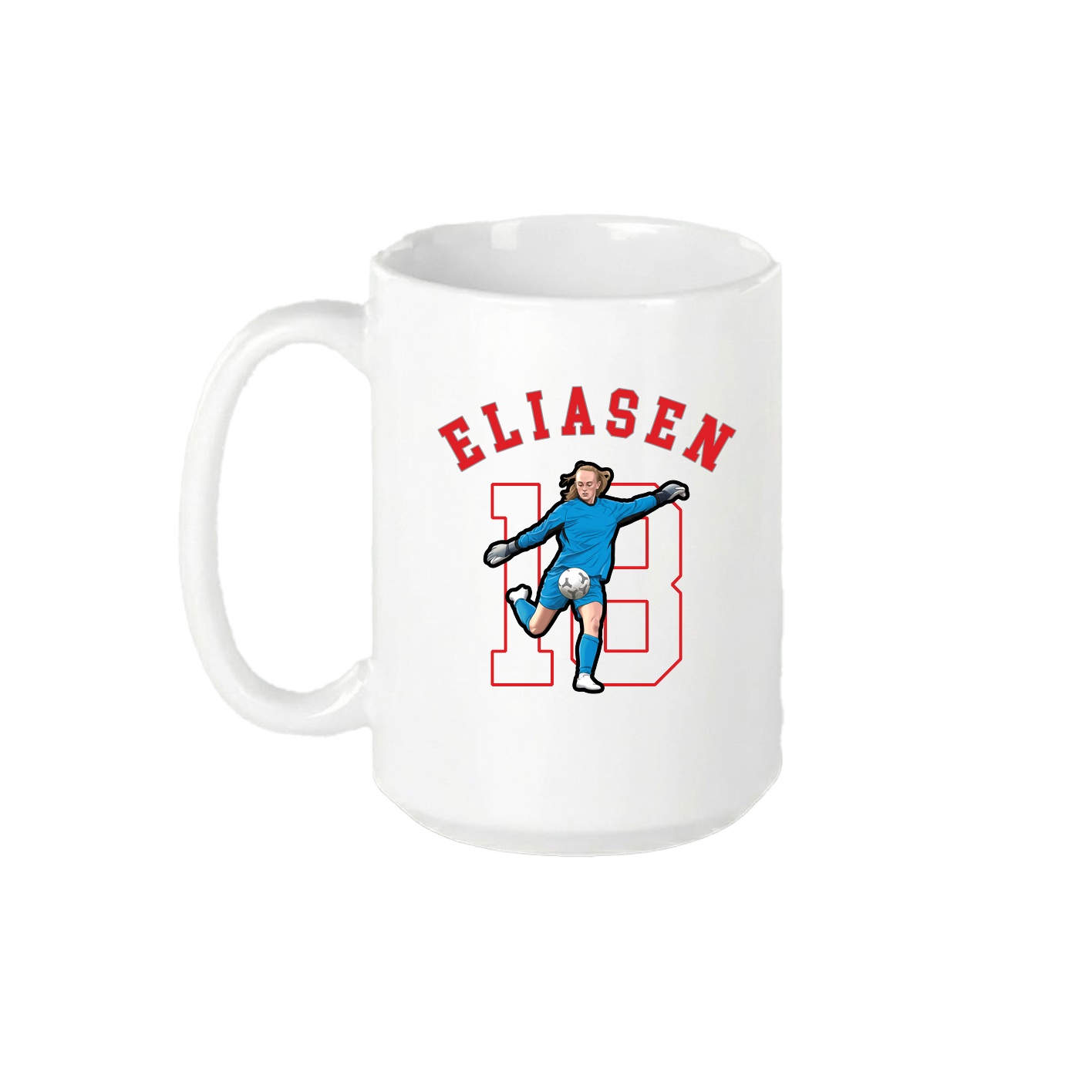 15oz Coffee Mug — Shirsey Arch in White