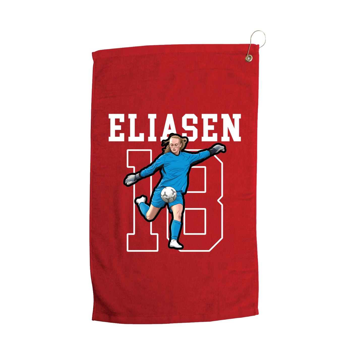 Golf Towel — Shirsey in Red