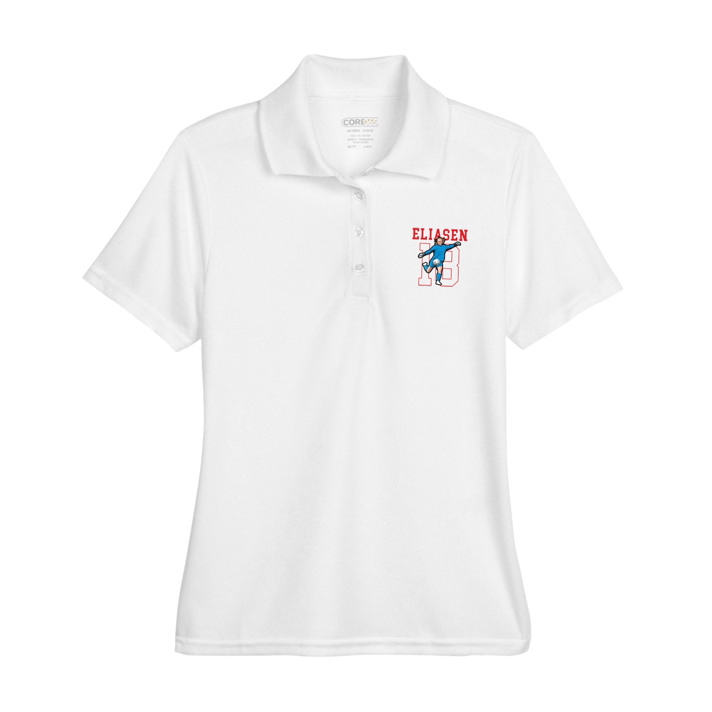 Womens Performance Polo — Shirsey in White