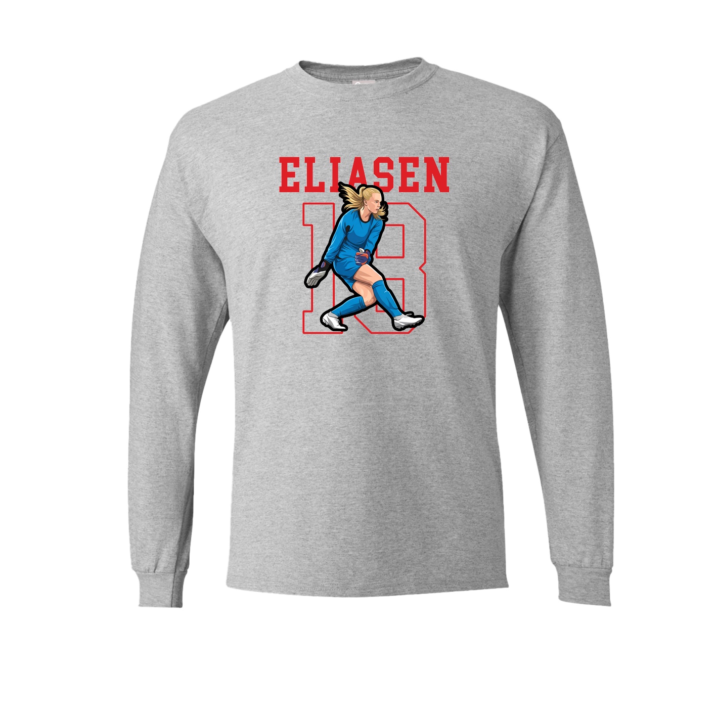 Long Sleeve Tee — Shirsey in Grey