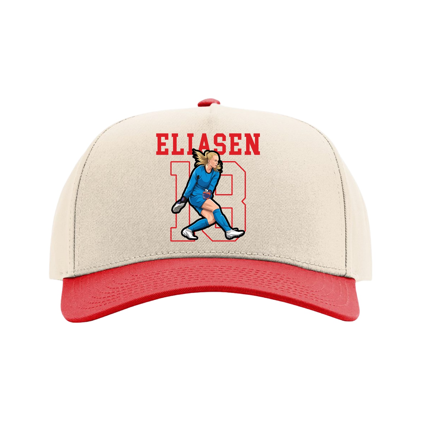 Full Fabric Five-Panel Champ Cap